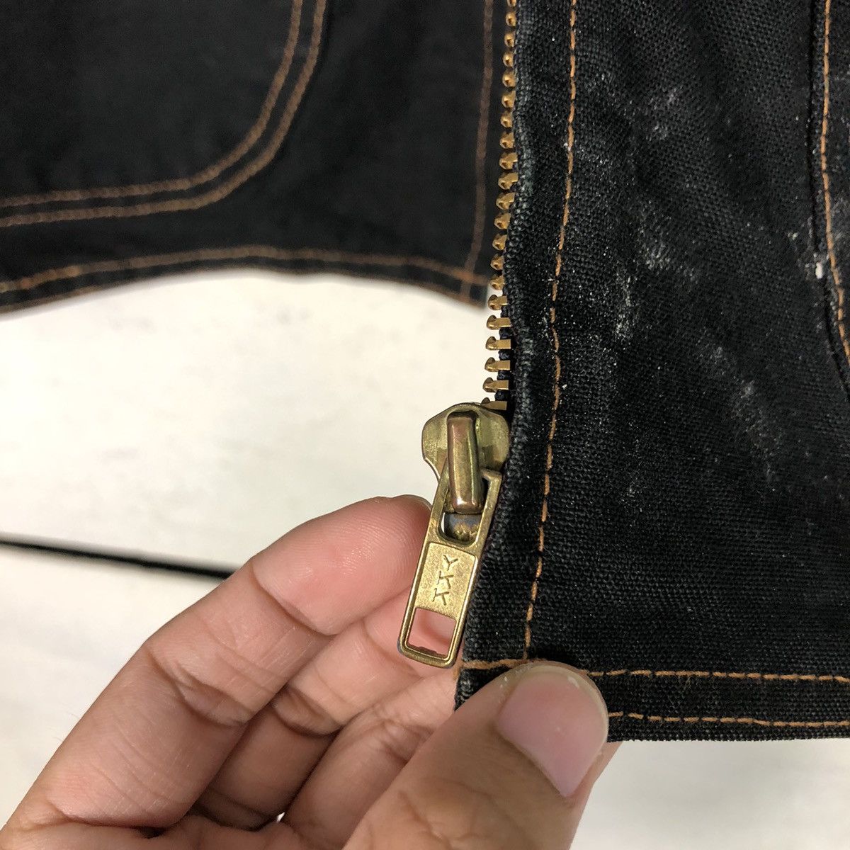 Japanese Brand United Arrows Pink Label Black Zip Workwear Jacket Size US S / EU 44-46 / 1 - 17 Thumbnail