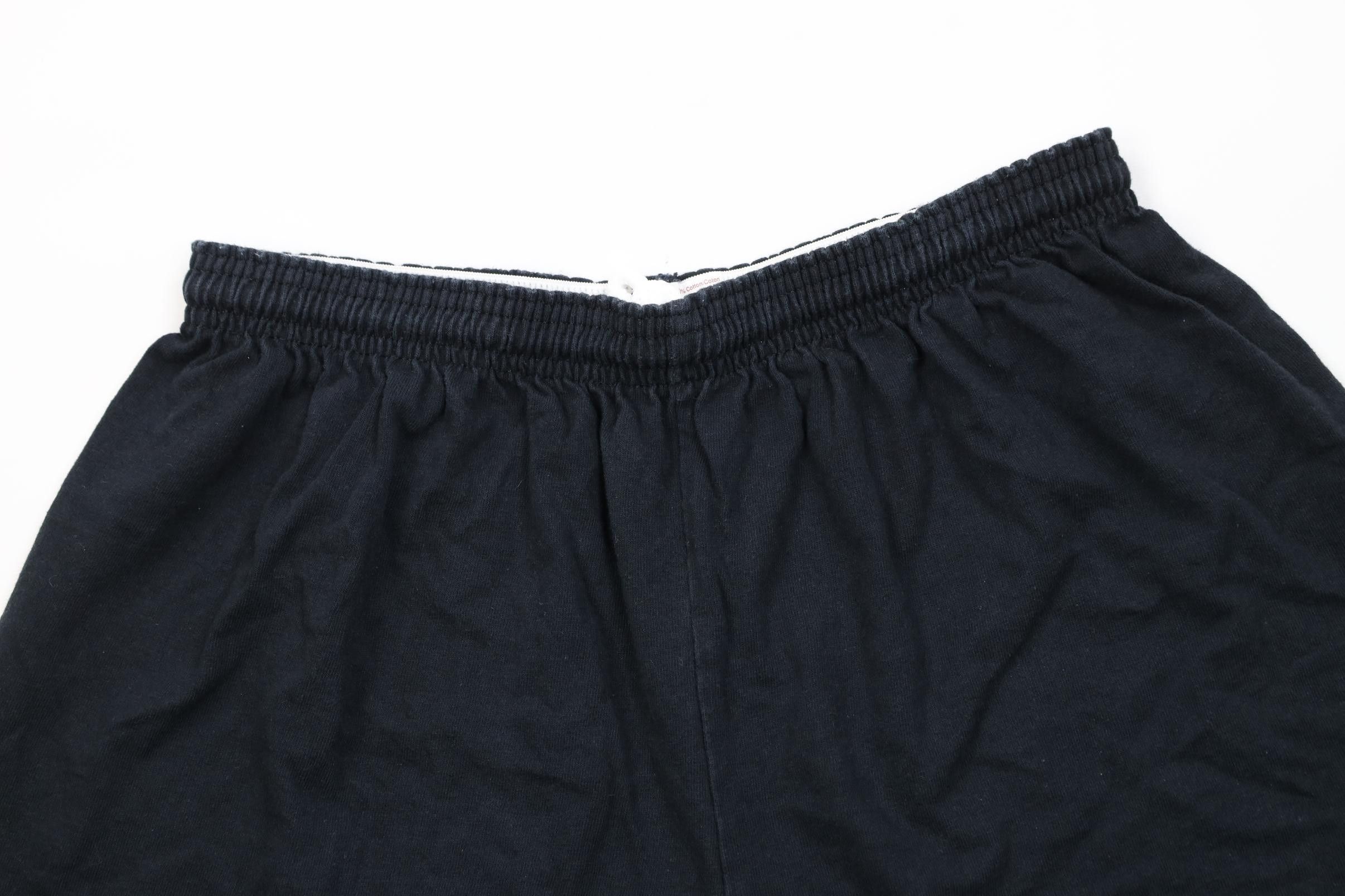 Russell Athletic Vintage 90s Y2K Russell Athletic Above Knee Dad Shorts Black Size US 34 / EU 50 - 2 Thumbnail