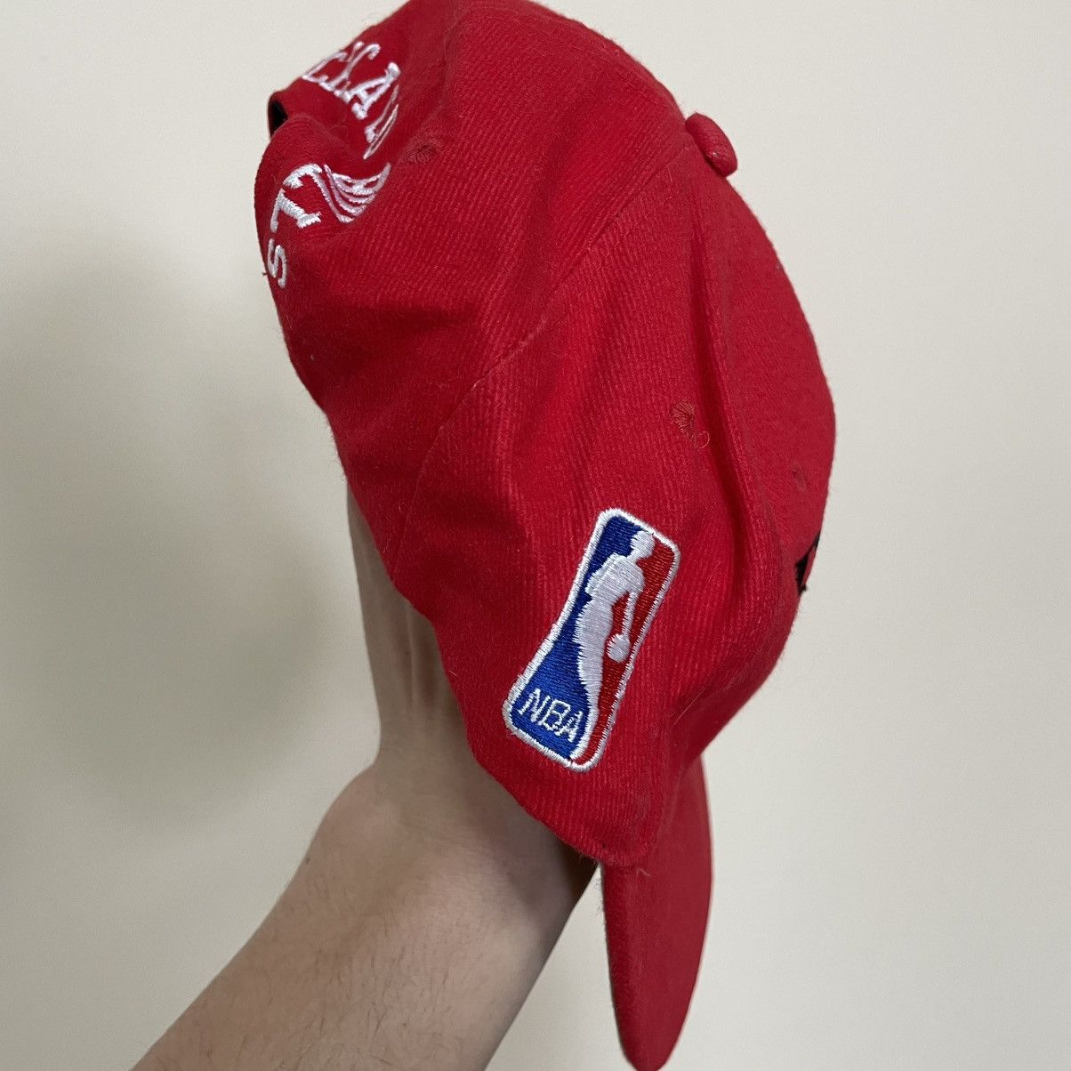 NBA × Nike Rare Vintage 90s NBA Chicago Bulls nike cap hat Size ONE SIZE - 2 Thumbnail