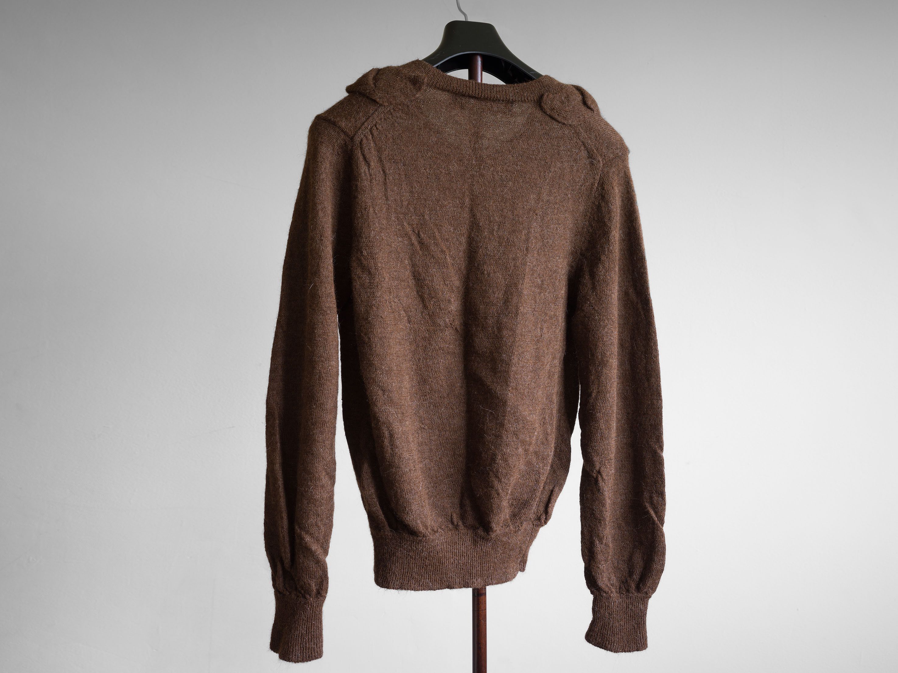Comme des Garcons Homme Plus AW2004 COMME des GARCONS HOMME PLUS ALPACA V-NECK Size US M / EU 48-50 / 2 - 6 Thumbnail