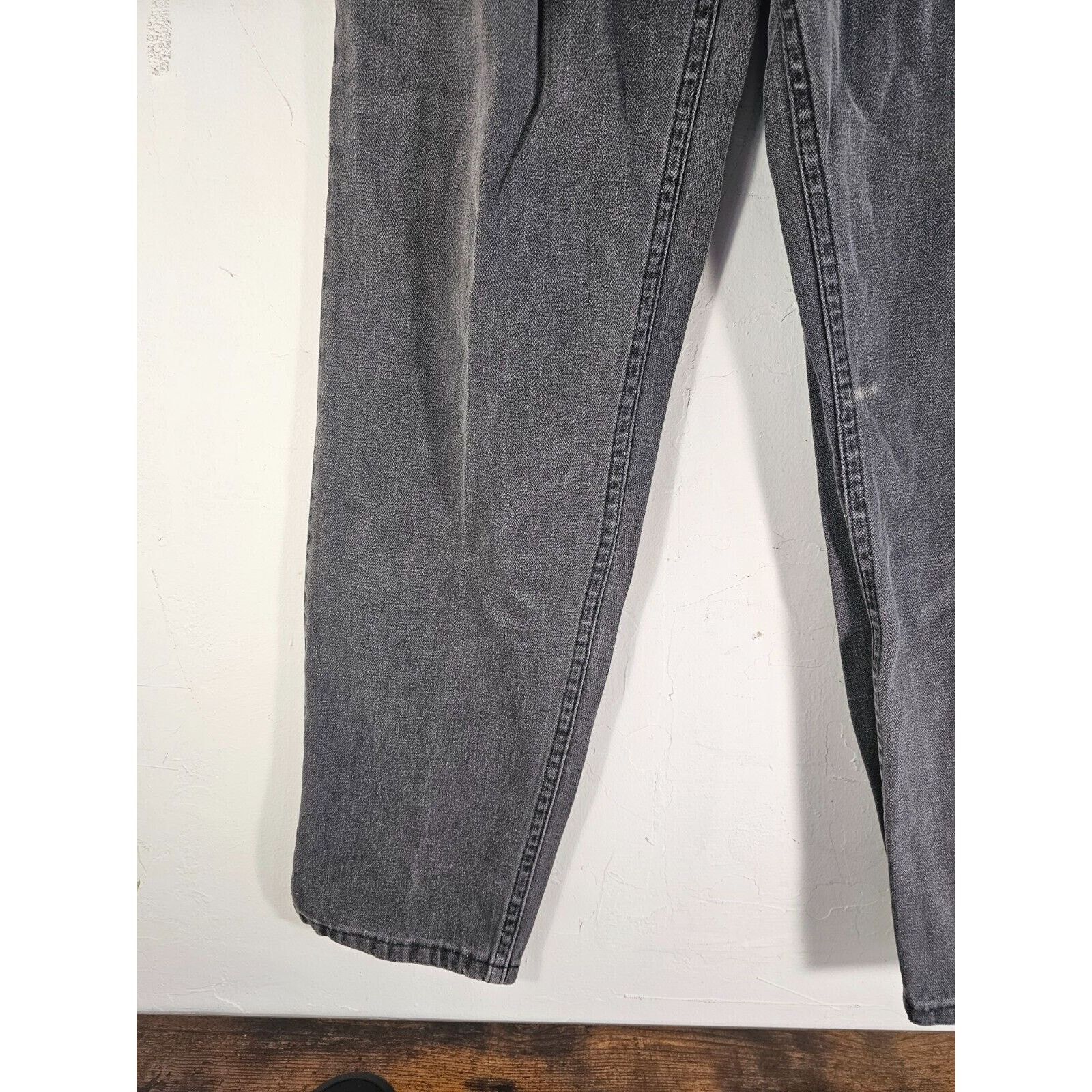 Wrangler Wrangler VINTAGE 1980s Women's Grey Criss-Cross Jeans M Size 24" / US 00 / IT 34 - 11 Thumbnail