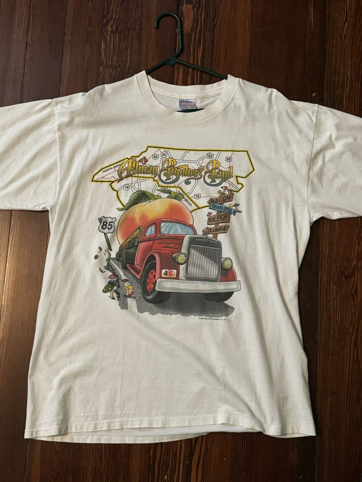 Vintage Vintage 1998 Allman Brothers Band Going To Carolina Size US XL / EU 56 / 4 - 1 Thumbnail
