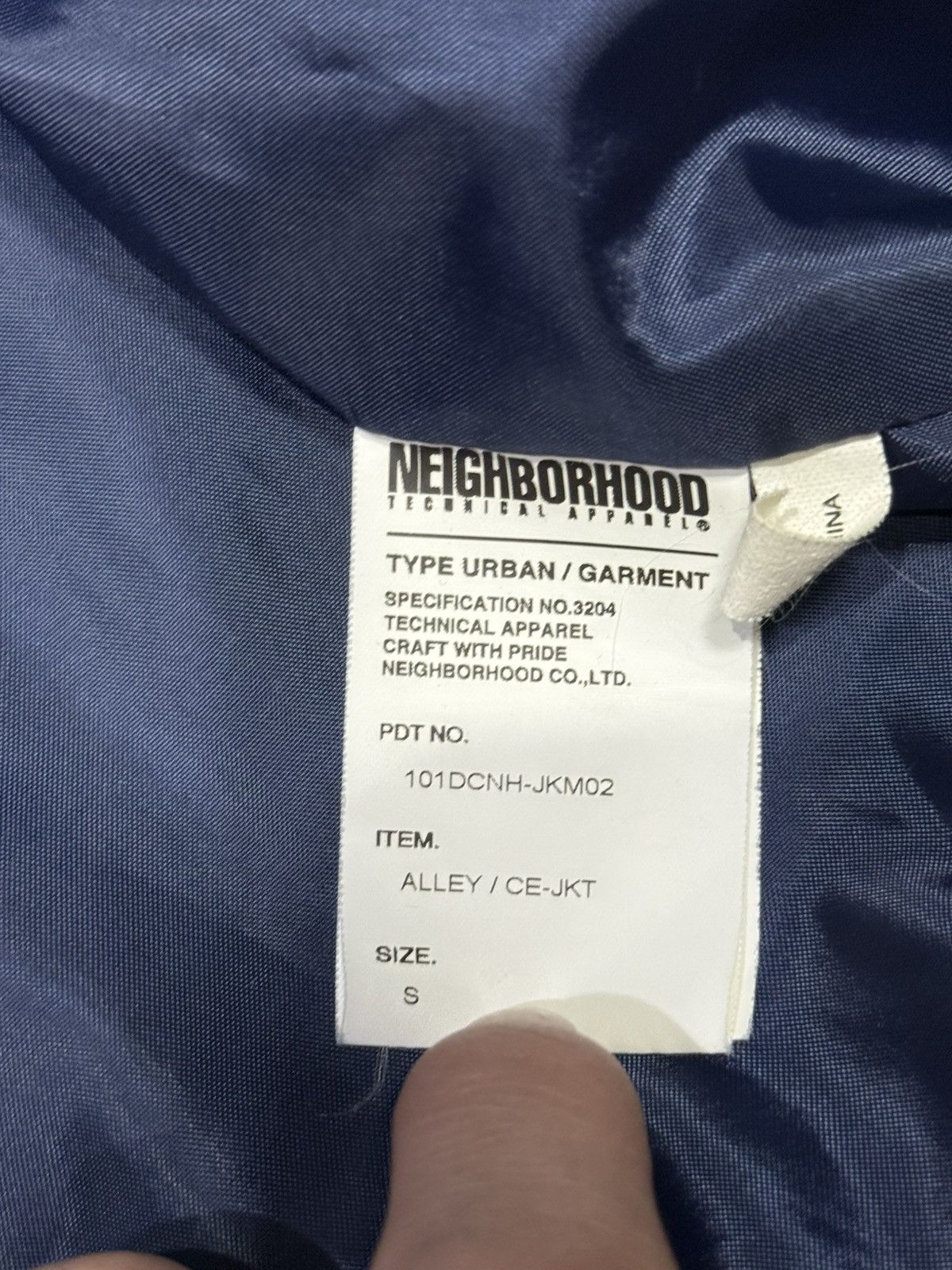 Neighborhood 2010 Neighborhood skull embroidery patched corduroy jacket Size US S / EU 44-46 / 1 - 7 Thumbnail