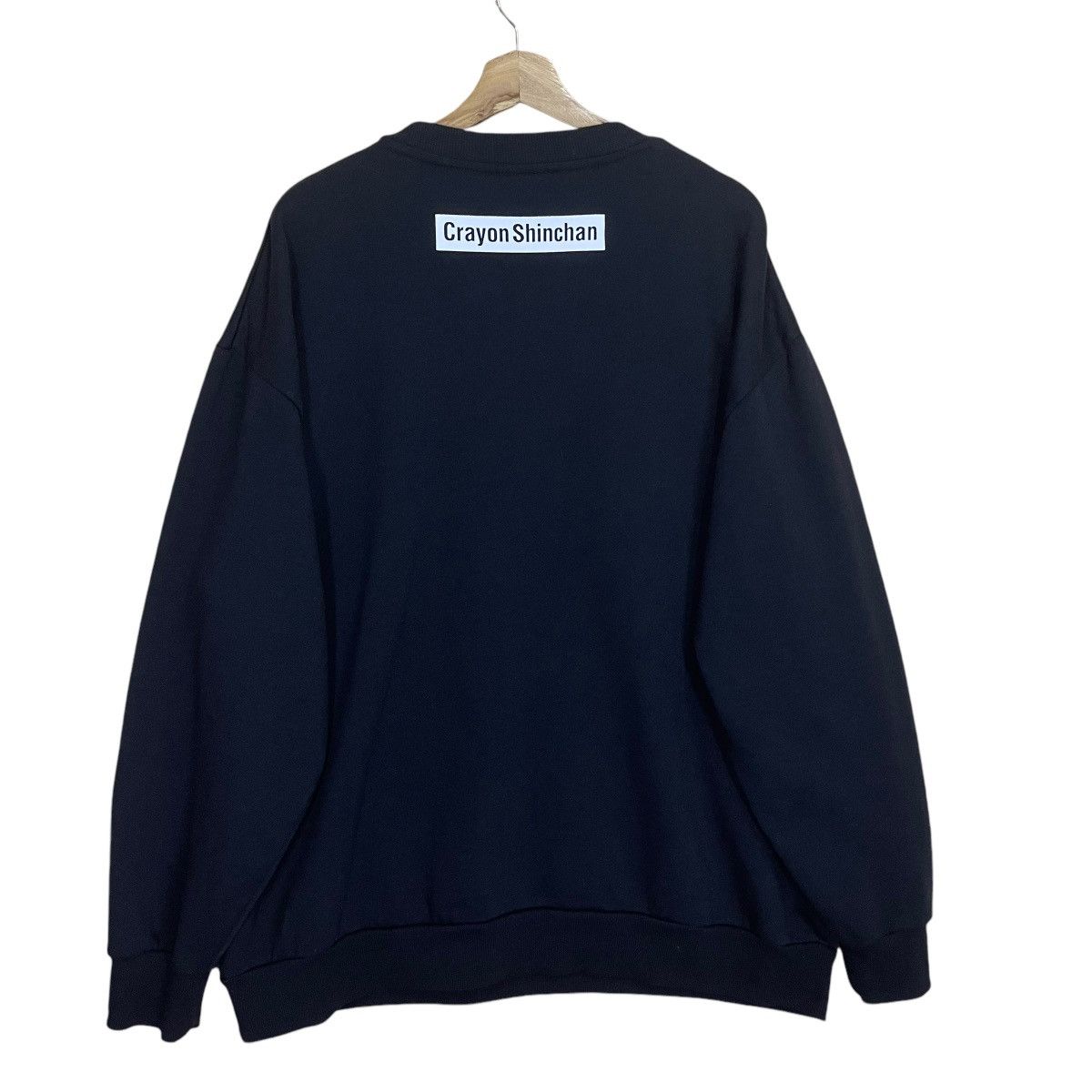 Anime Crayon Shin Chan Big Logo Sweatshirt Size XXL Size US XL / EU 56 / 4 - 8 Thumbnail