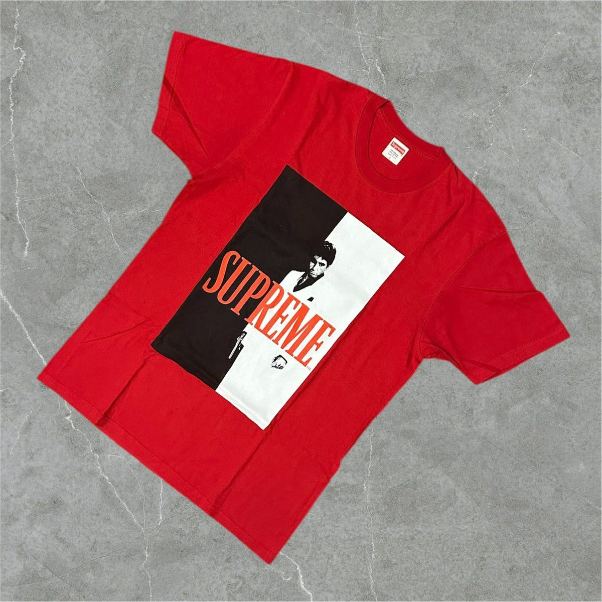 Supreme Supreme Scarface Split Tee Red Size US L / EU 52-54 / 3 - 2 Thumbnail
