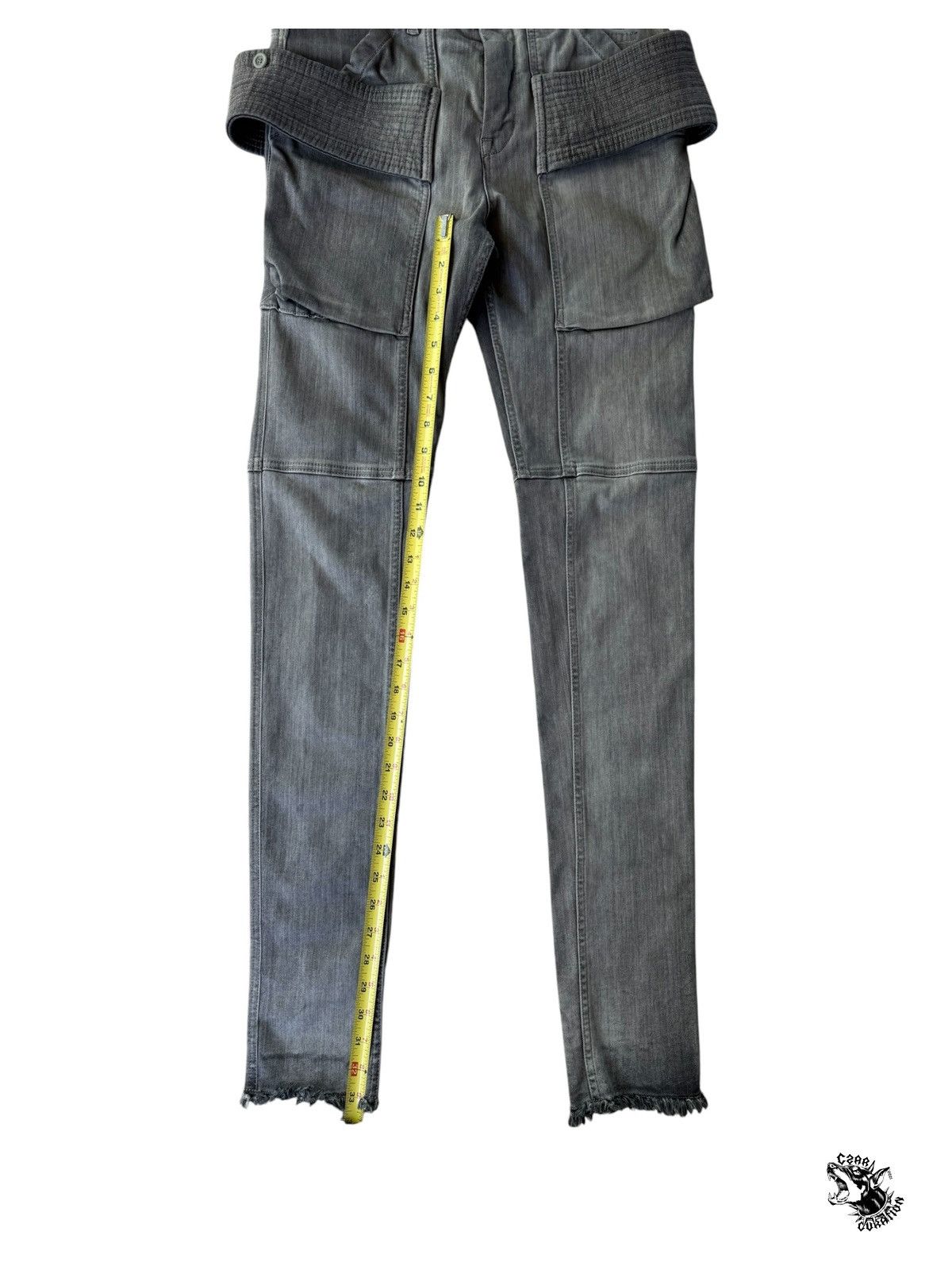 Rick Owens Rick owens denim creatch cargos Size US 27 - 8 Thumbnail