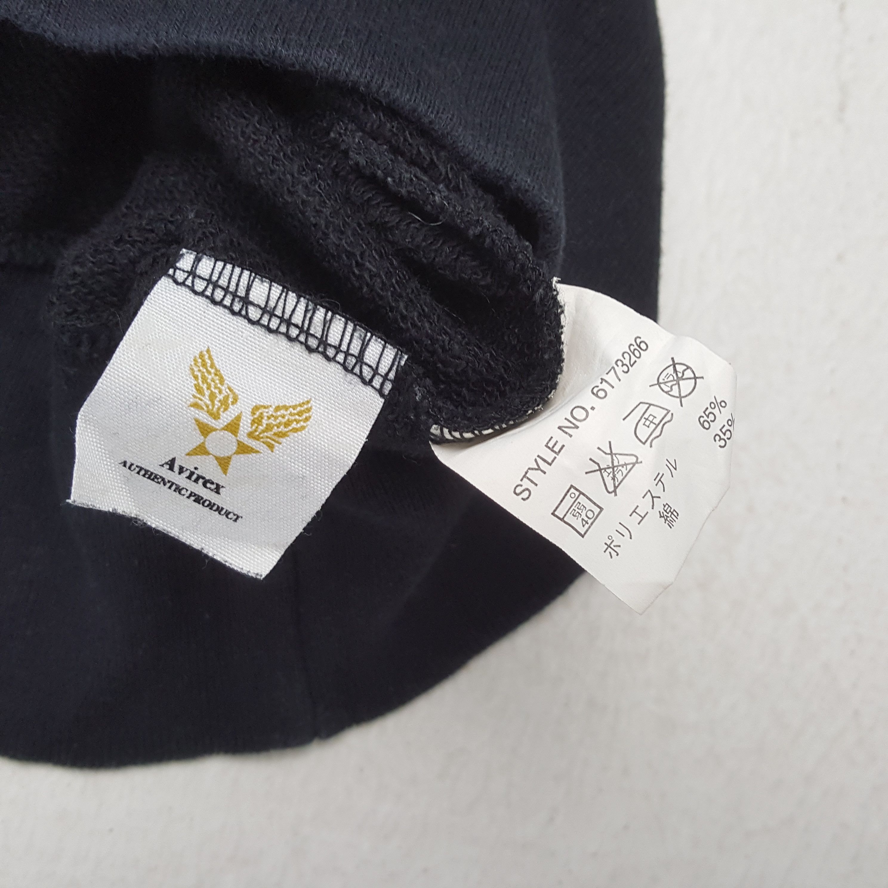 Avirex × Old Navy × Vintage Vintage U.S NAVY AVIREX American Army Style Sweatshirt Size US M / EU 48-50 / 2 - 7 Thumbnail