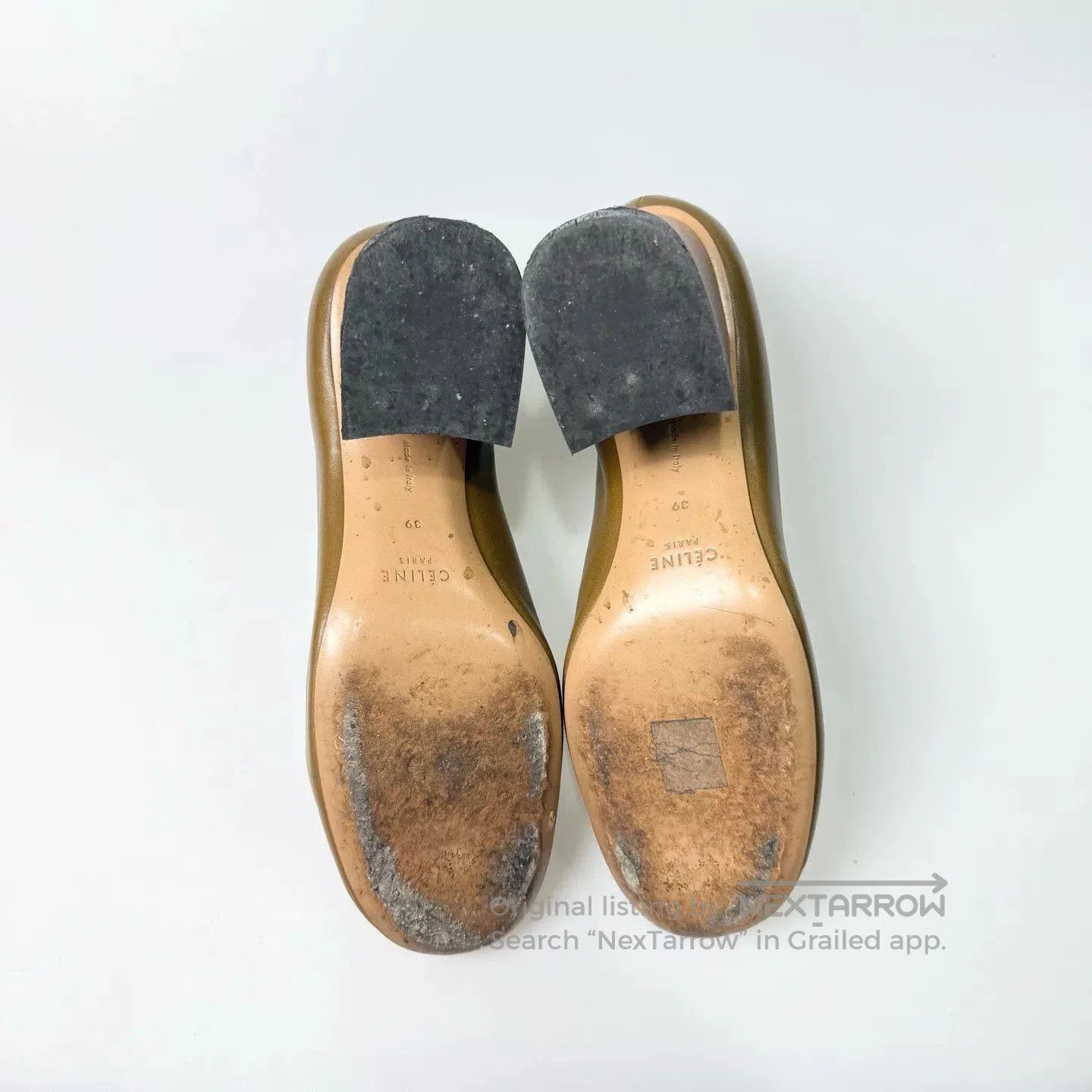 Celine CELINE All-Leather High Heels. Size US 8 / IT 38 - 6 Thumbnail