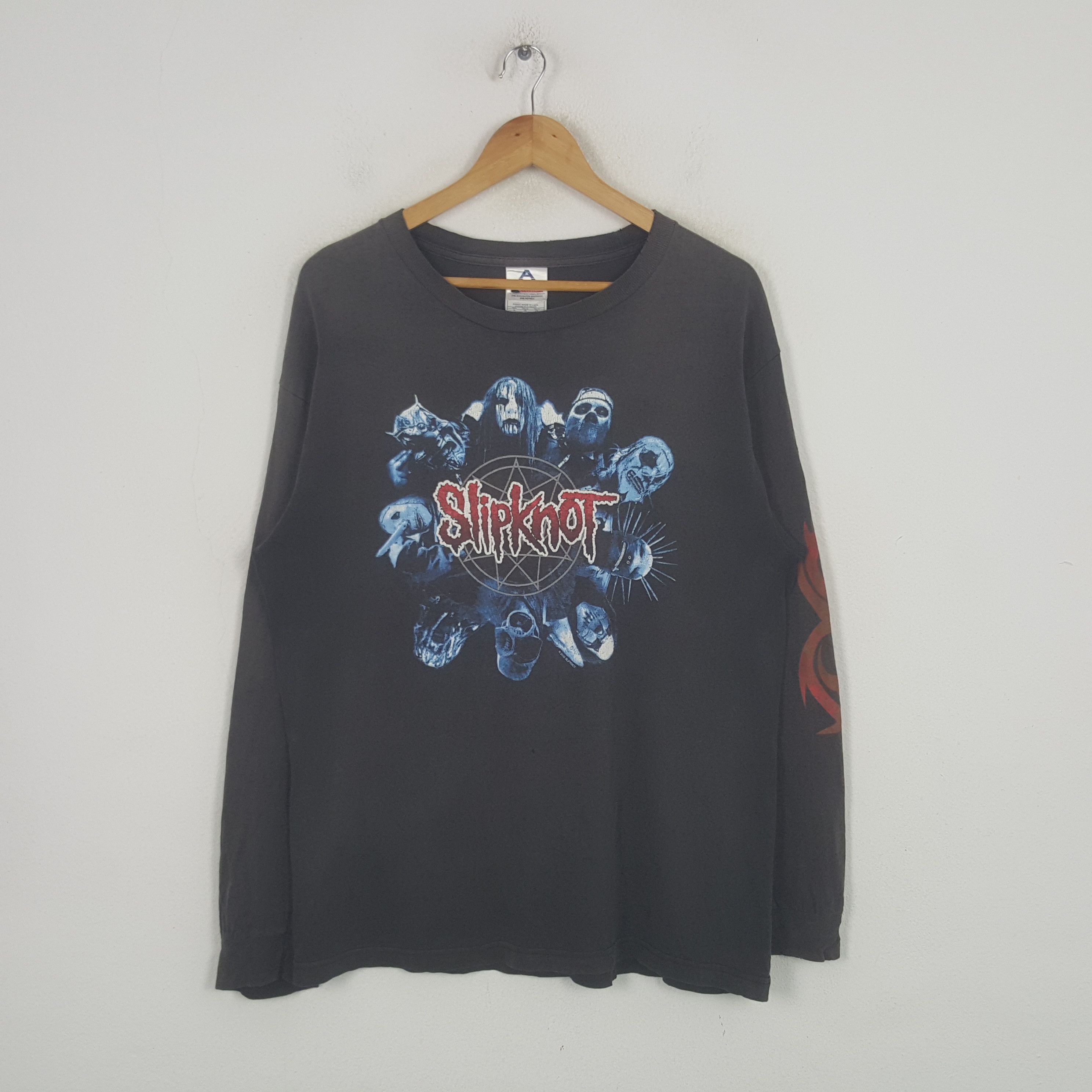 Slipknot Vintage Slipknot American Heavy Metal Band Tshirt C299N63 Size US L / EU 52-54 / 3 - 1 Thumbnail