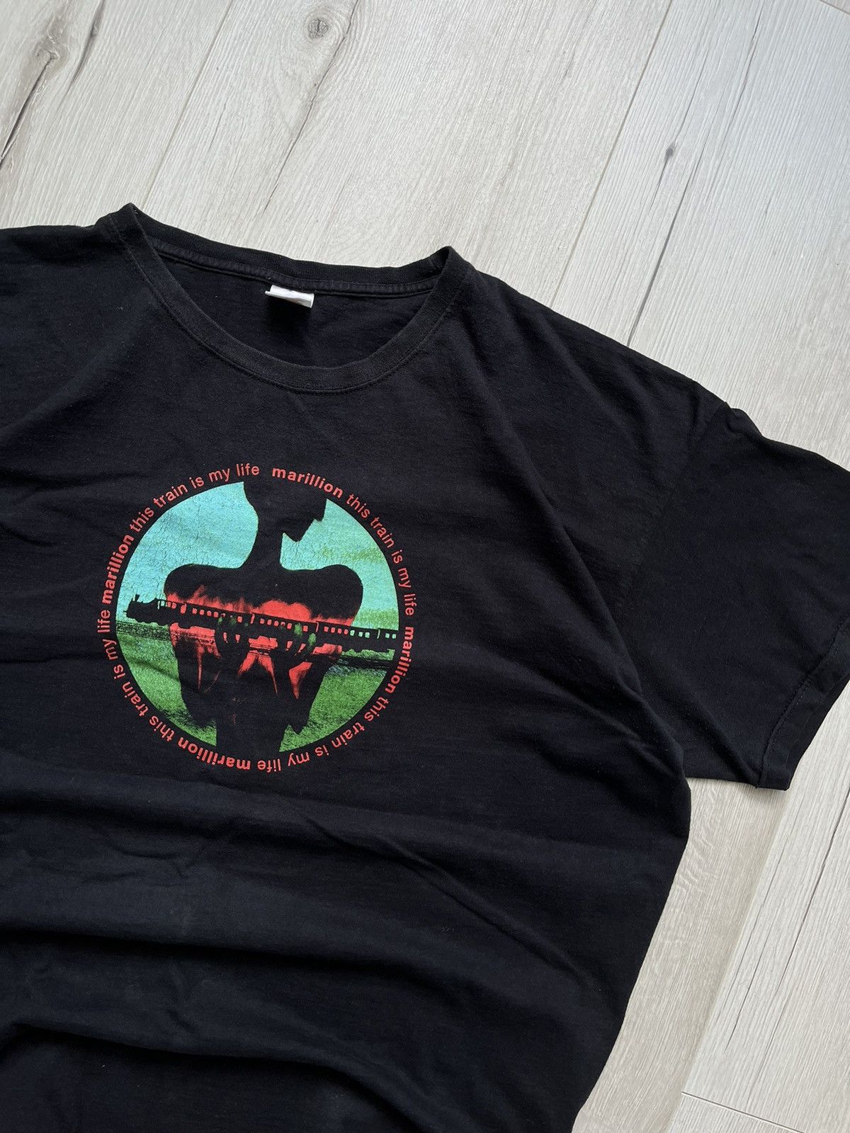 Band Tees × Vintage Marillion “This Train is My Life” Tour Vintage 00s T-Shirt Size US XXL / EU 58 / 5 - 2 Thumbnail