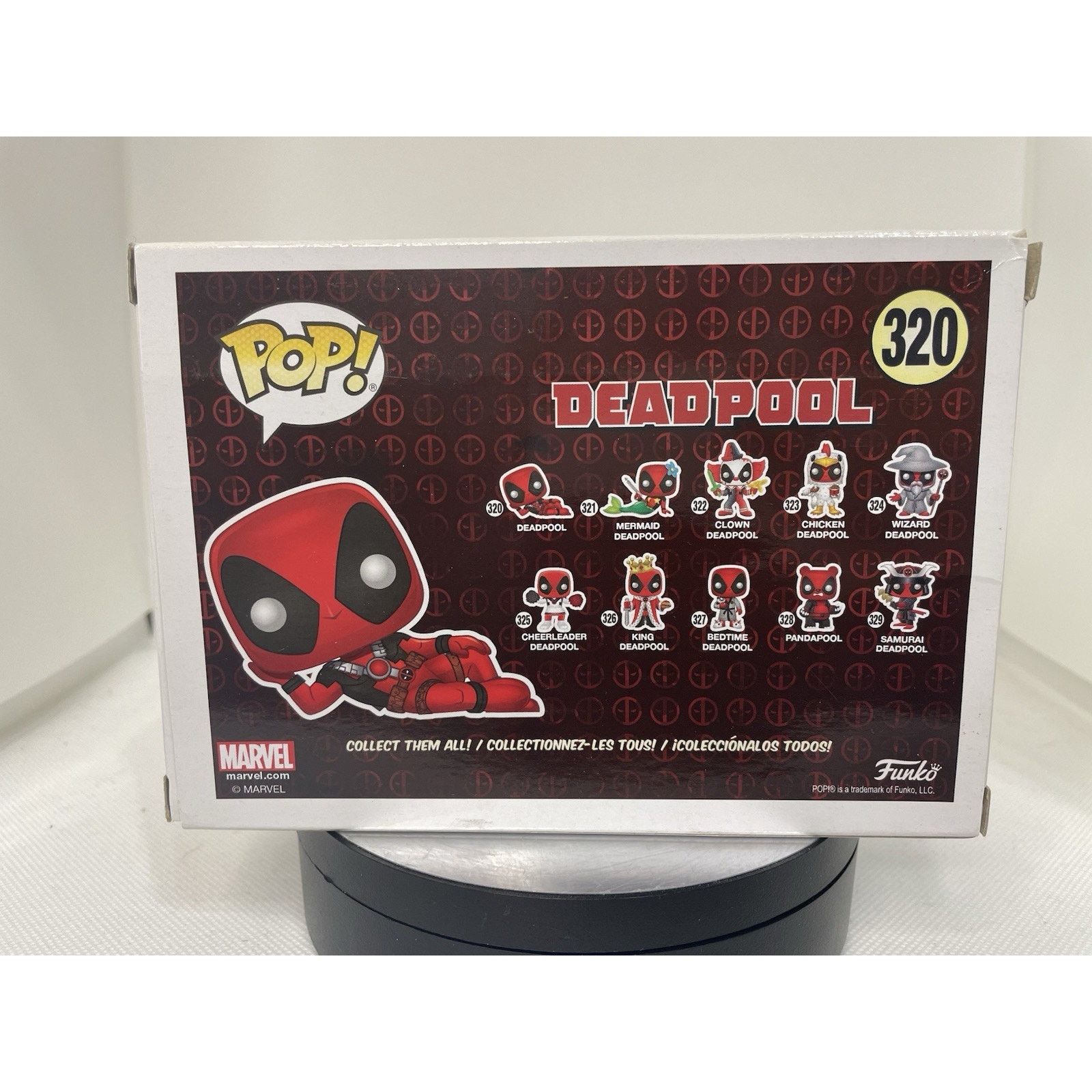 Marvel Comics Funko Pop! Vinyl: Marvel - Deadpool #320 With Pop Protector Size ONE SIZE - 3 Thumbnail