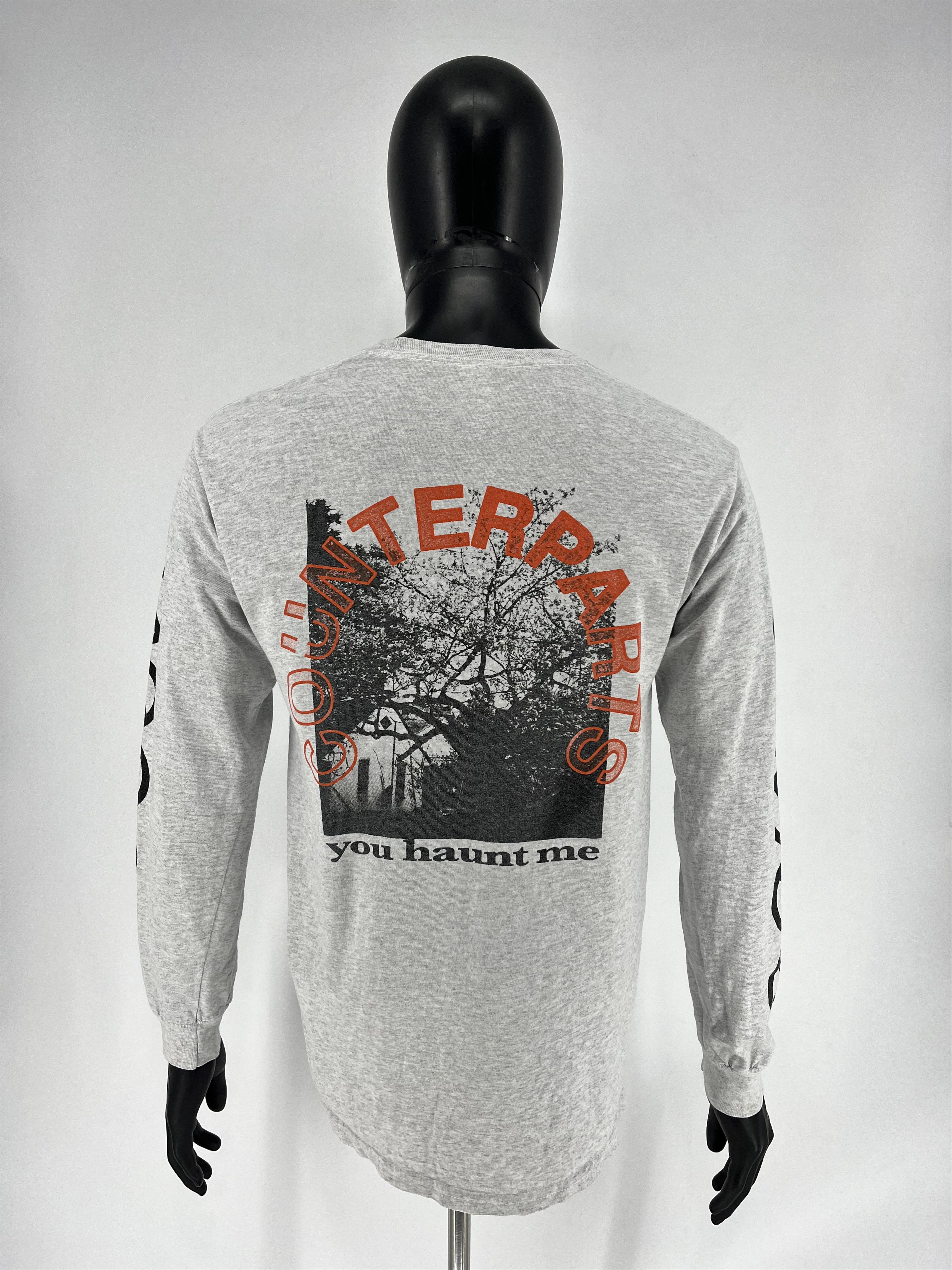 Band Tees Counterparts You Haunt Me Not You Longsleeve Shirt Size M Size US M / EU 48-50 / 2 - 7 Thumbnail