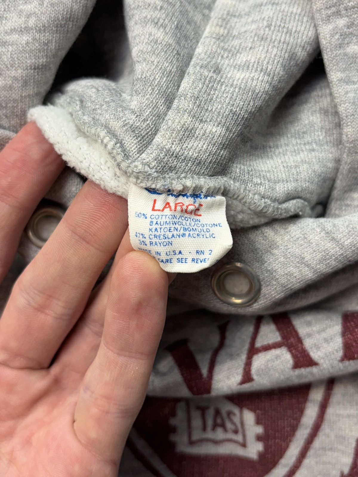 Champion × Vintage Vintage Champion Sportswear Hoodie Harvard USA Raglan Size US S / EU 44-46 / 1 - 6 Thumbnail