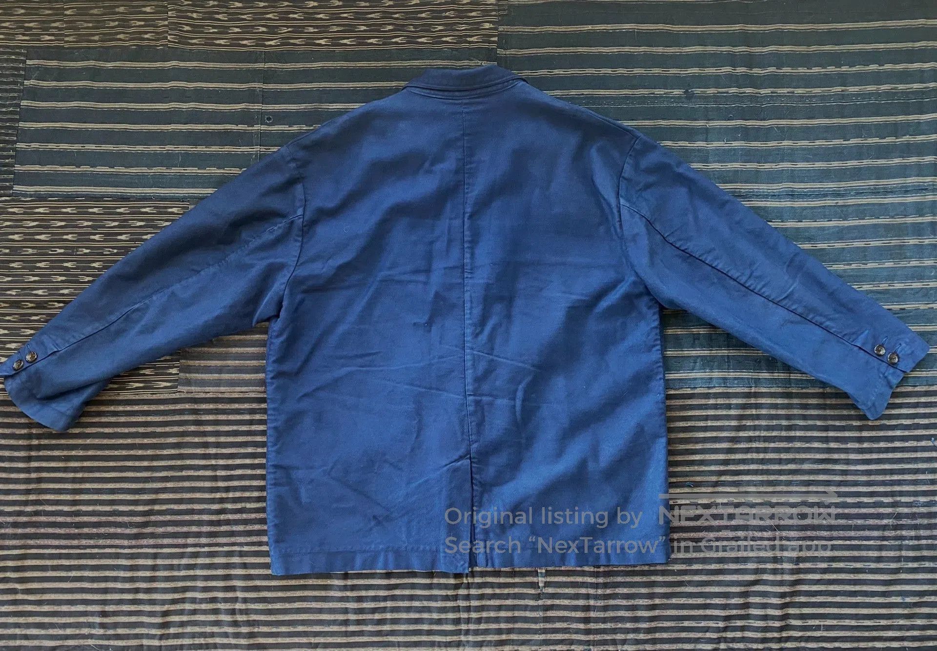Porter Classic blue moleskin jacket by PORTER CLASSIC. Size US L / EU 52-54 / 3 - 4 Thumbnail