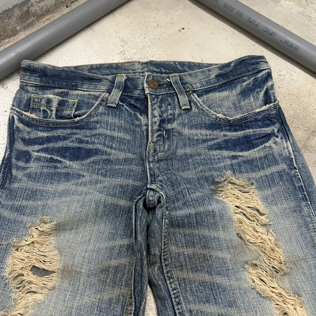 Hysteric Glamour Japanese brand Flared Distressed Jeans Size US 30 / EU 46 - 6 Thumbnail