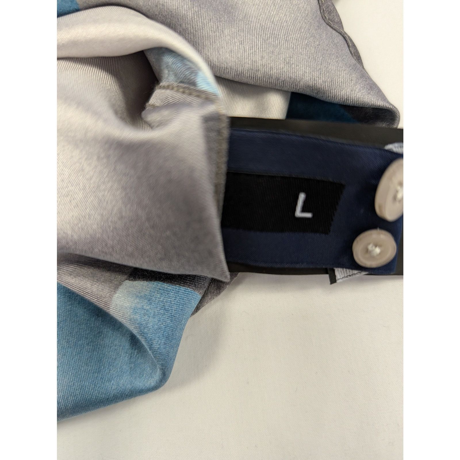 Martine Rose o1rshd1 Classic Shirt Today Floral in Blue/Steel Size US L / EU 52-54 / 3 - 13 Thumbnail