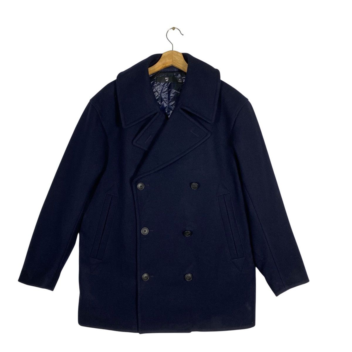 Jil Sander × Uniqlo Jil Sander X Japanese Double Breasted Wool Button Jacket Size US M / EU 48-50 / 2 - 1 Thumbnail
