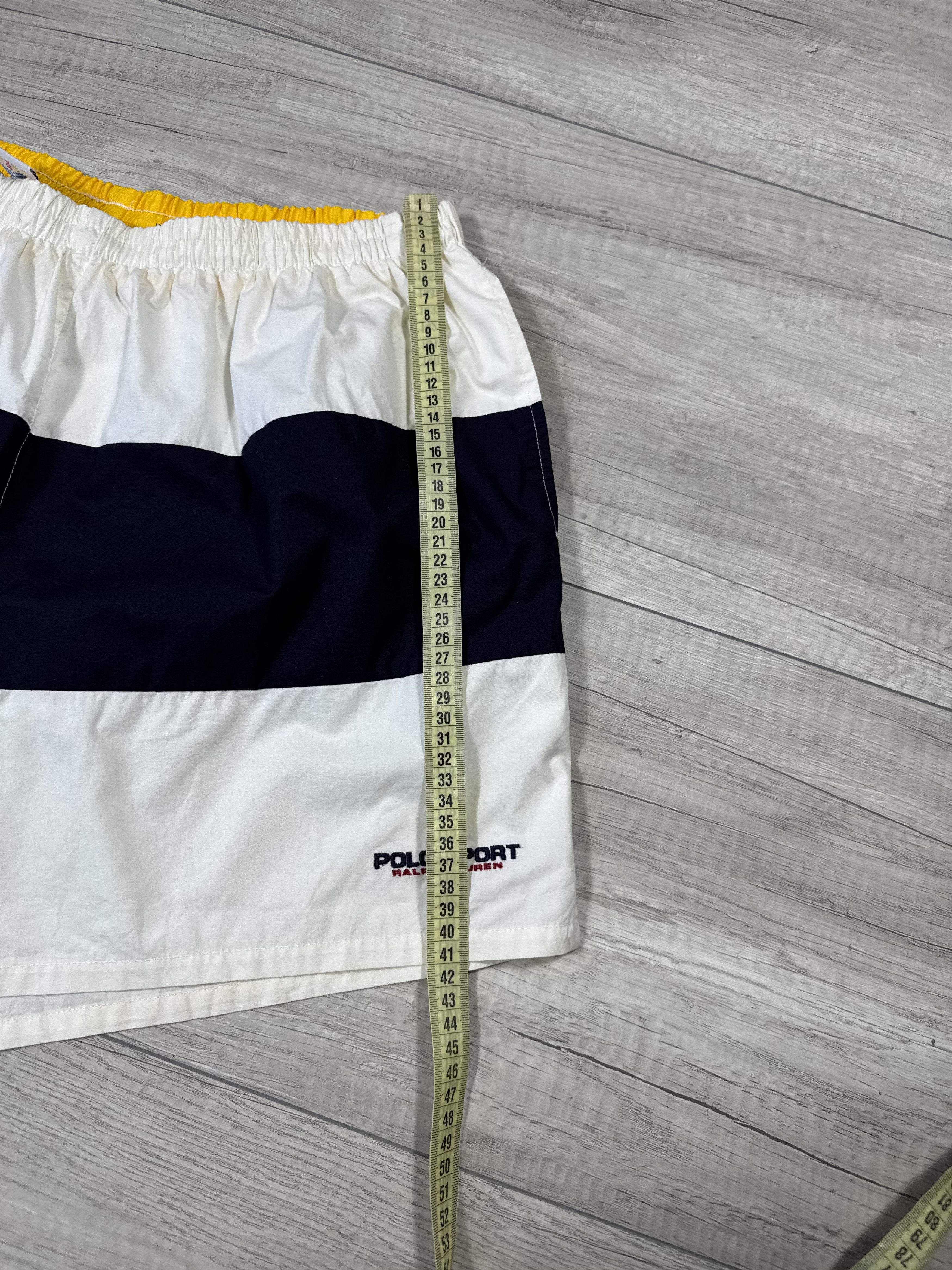 Polo Ralph Lauren Vintage polo sport blue swim shorts Size US 36 / EU 52 - 10 Thumbnail