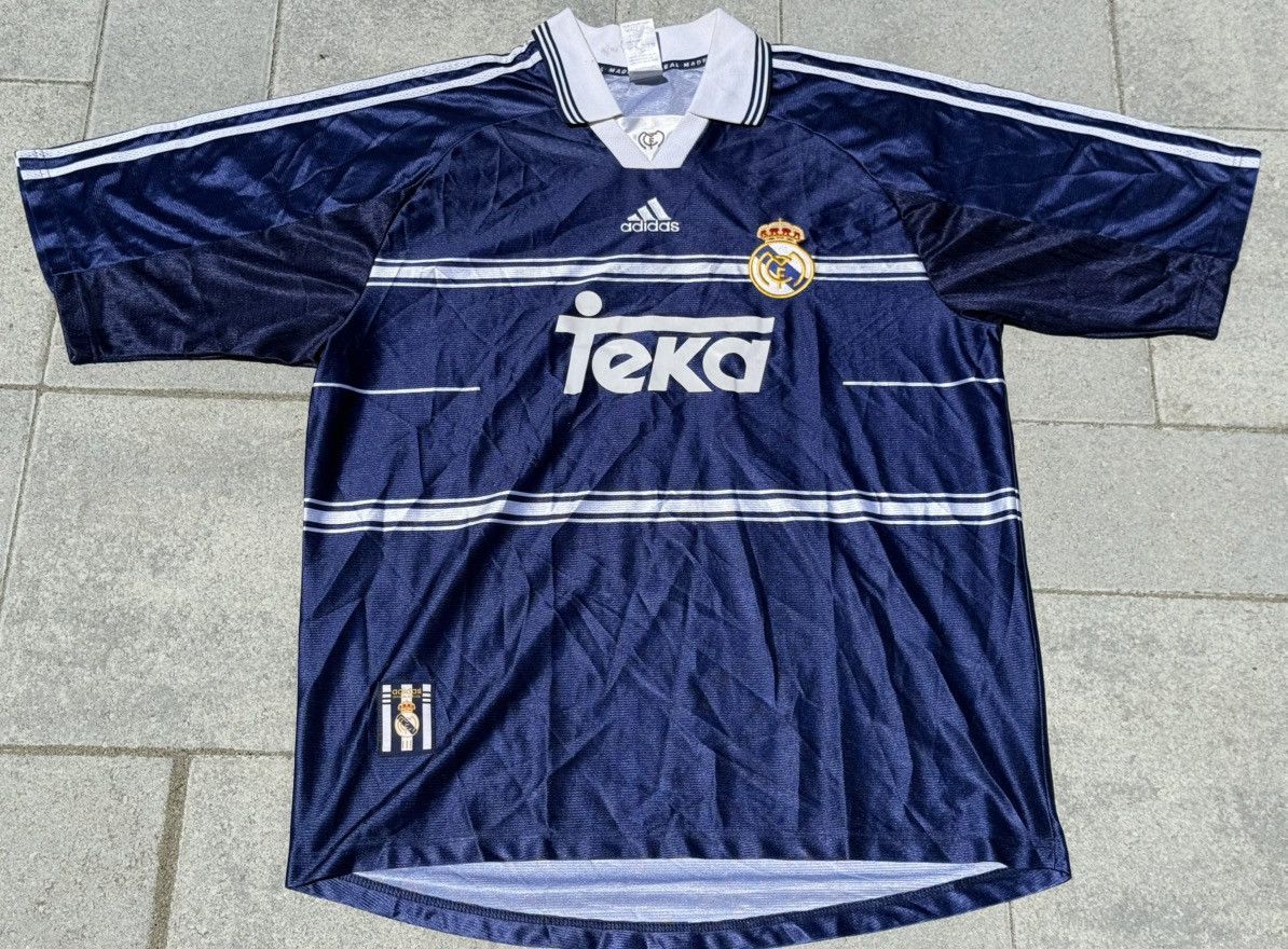 Adidas Adidas Real Madrid away 1998-1999 Size US L / EU 52-54 / 3 - 1 Thumbnail