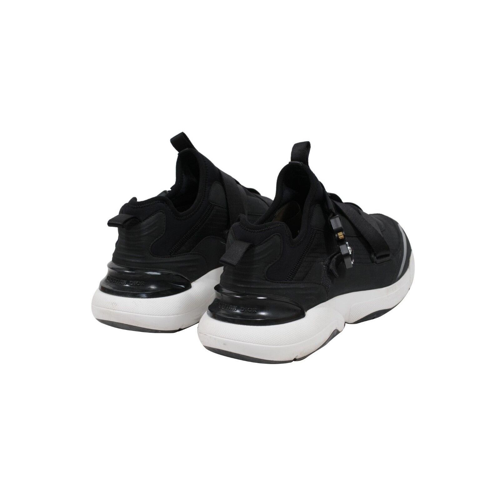 Dior Black White Nylon Alyx B24 Runtek Sneakers Size US 12 / EU 45 - 7 Thumbnail