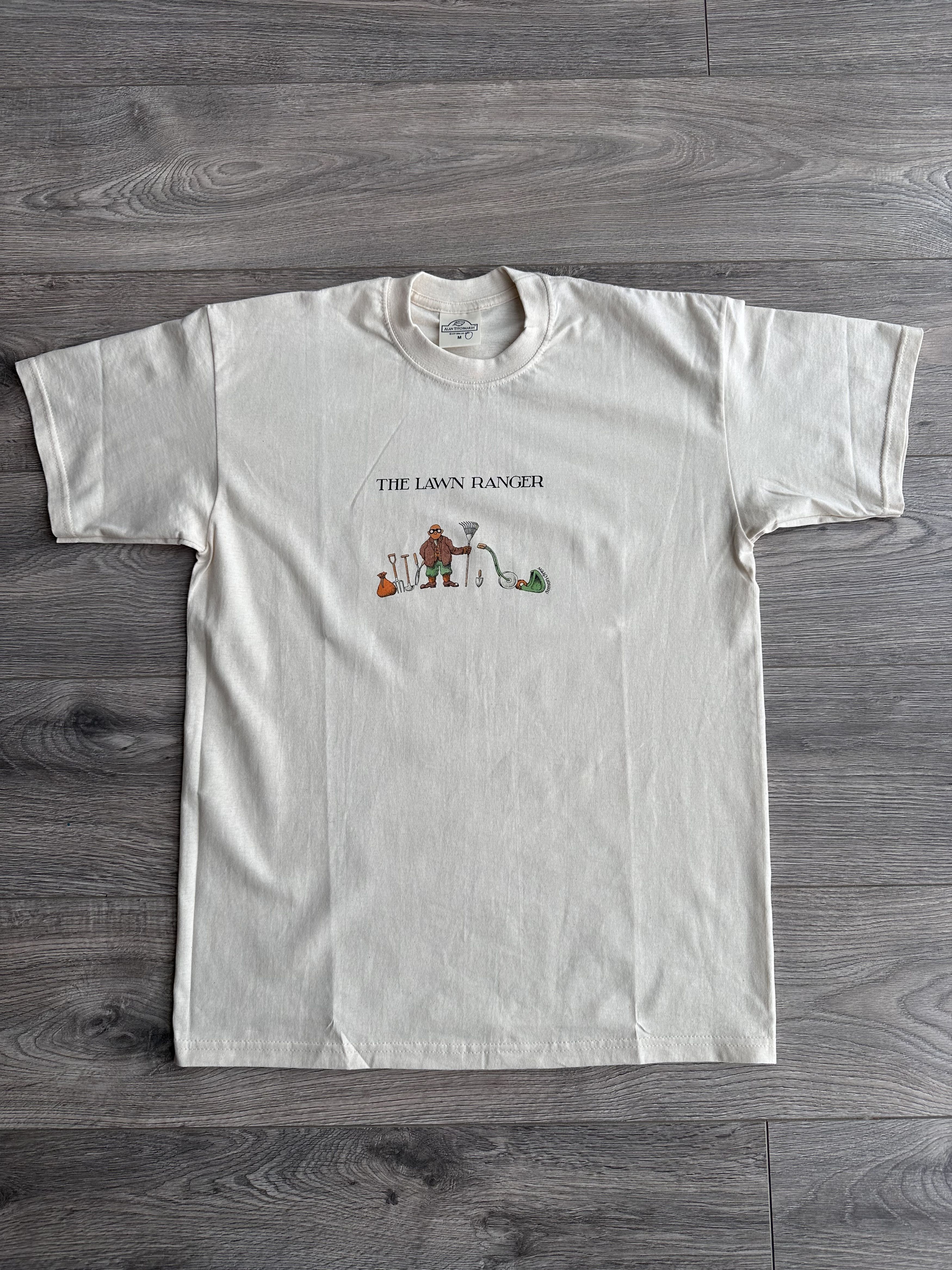 Vintage The Lawn Ranger simon drew vintage art t shirt Size US M / EU 48-50 / 2 - 1 Thumbnail