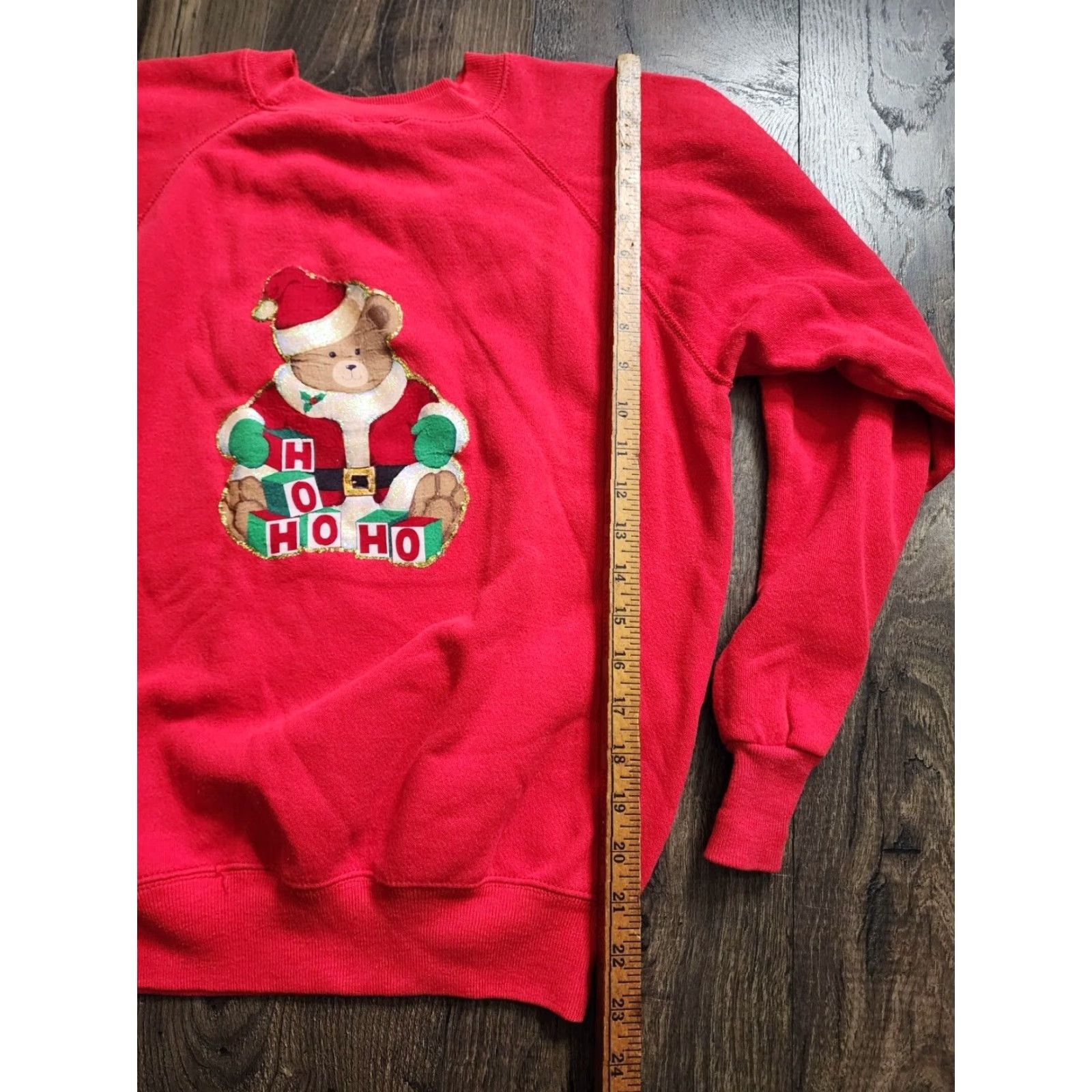 Doublet VINTAGE Hanes Her Way Sweatshirt Womens L Santa Christmas Ugly Double Sided Distressed Size L / US 10 / IT 46 - 2 Thumbnail