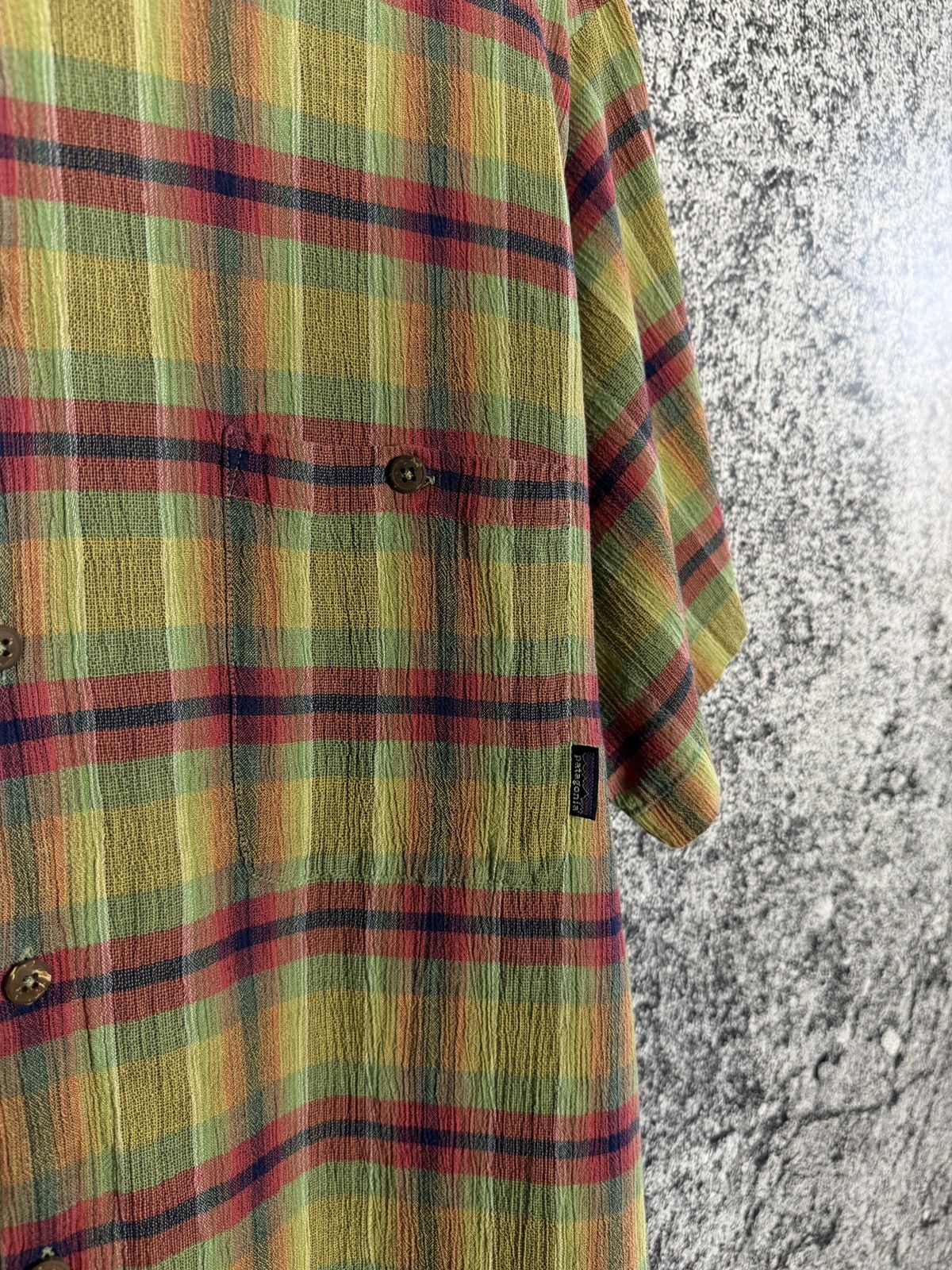 Patagonia Men’s Vintage Patagonia Linen Plaid Shirt Button Up Size XL Size US XL / EU 56 / 4 - 6 Thumbnail