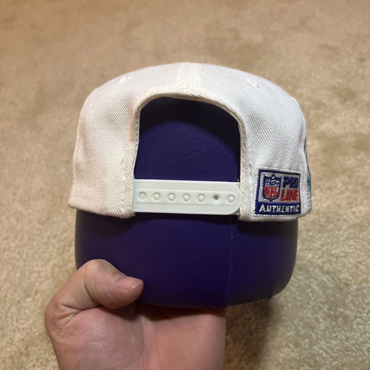Sports Specialties Vintage 90s Miami Dolphins Sports Specialties Laser SnapBack Size ONE SIZE - 3 Thumbnail