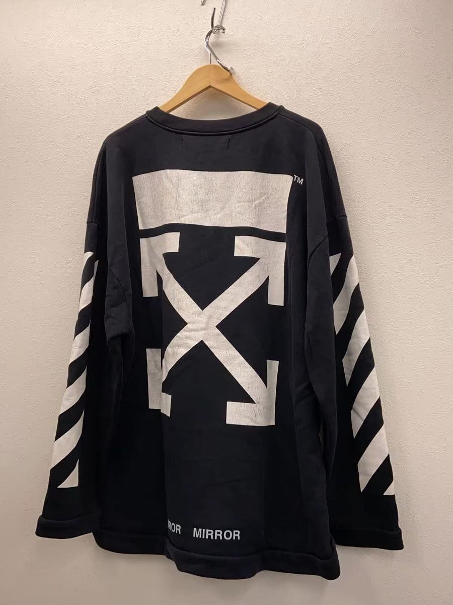 off white クリアランス mirror スウェット diagonal