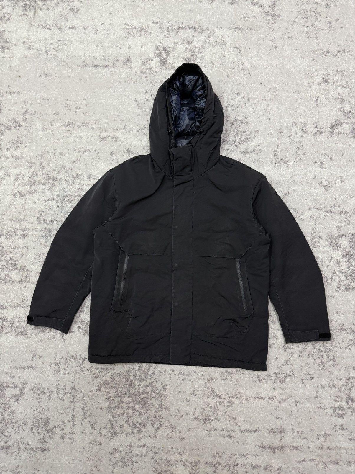 Jil Sander × Uniqlo Jil Sandel X Uniqlo Puffer Down Jacket Hoodie Size US L / EU 52-54 / 3 - 3 Thumbnail