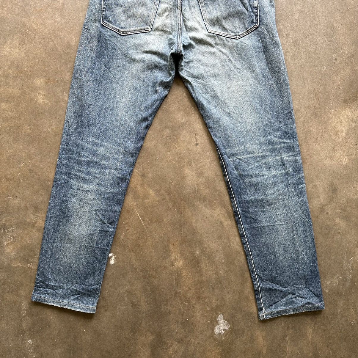 Japanese Brand W33 🔥 Vintage Japanese Distressed Denim Jean Pant Size US 33 - 10 Thumbnail