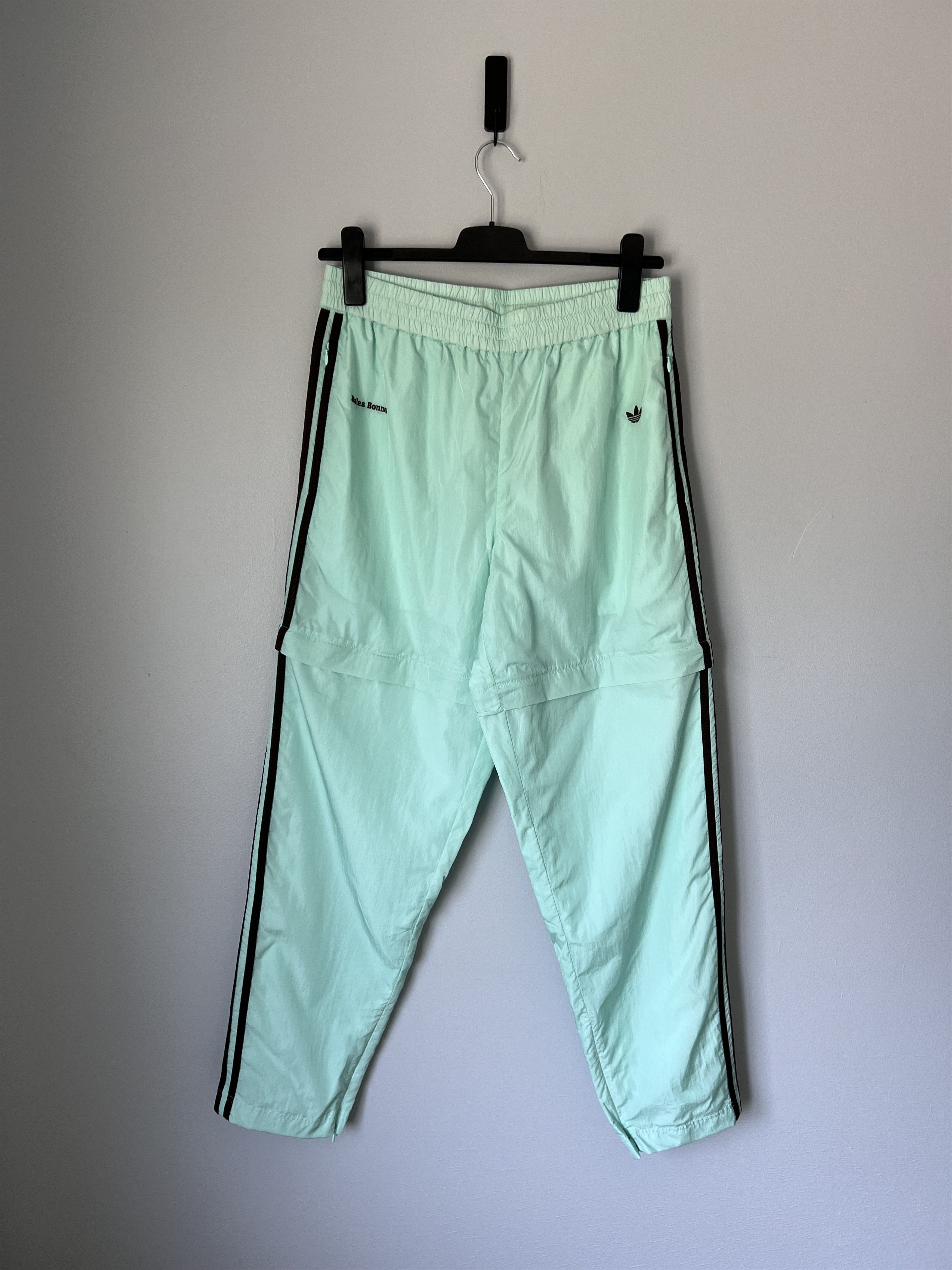 Adidas × Wales Bonner Wales Bonner Adidas Zip Off Nylon Track Pants in  Green | Grailed