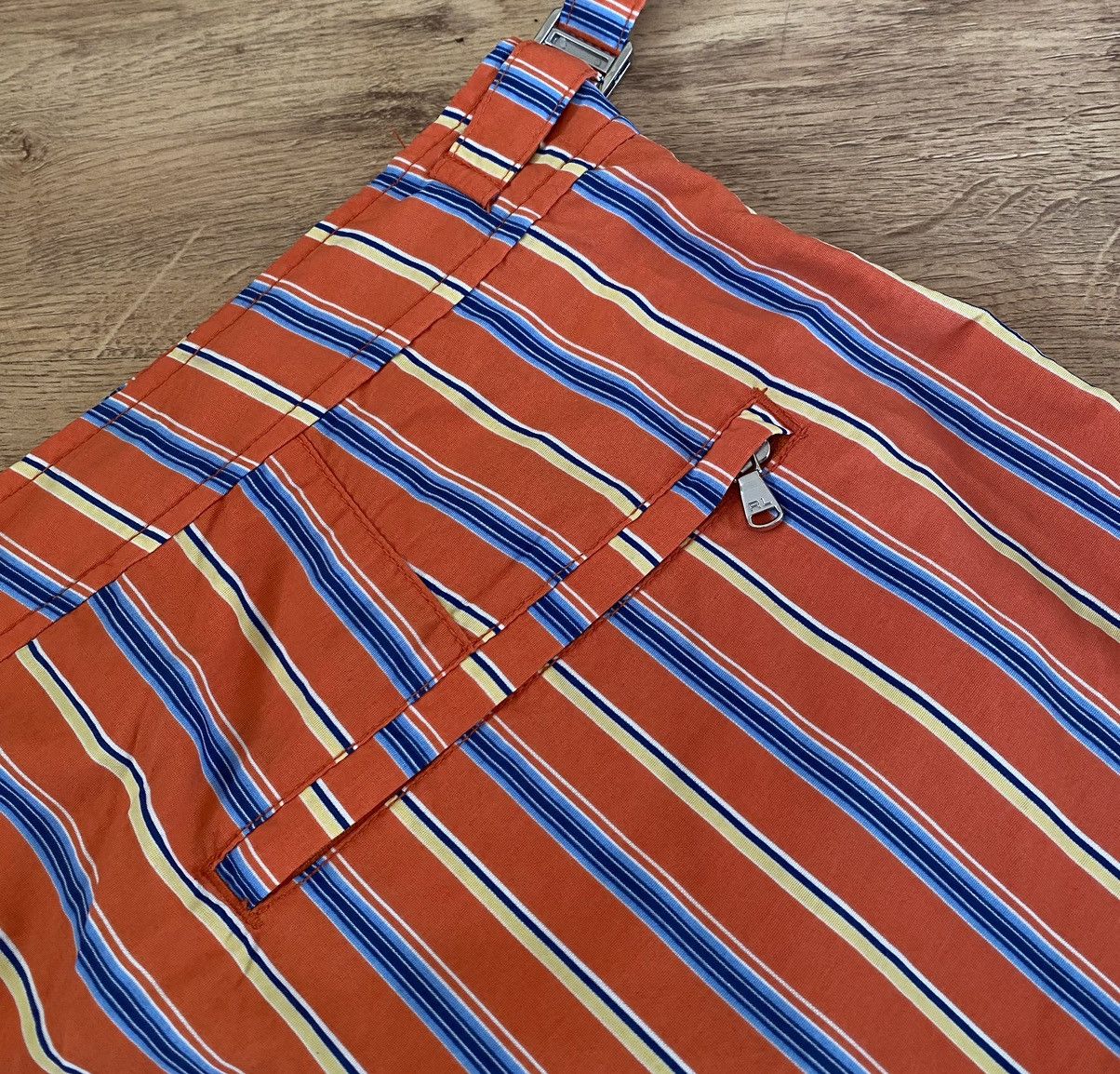 Polo Ralph Lauren Polo Ralph Lauren Striped Shorts x Vintage Size US 38 / EU 54 - 4 Thumbnail