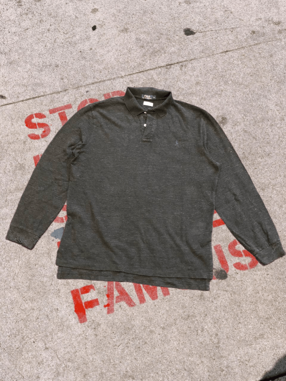 Polo Ralph Lauren Polo Ralph Lauren Rugby Long Sleeve Polo Size US XL / EU 56 / 4 - 1 Thumbnail