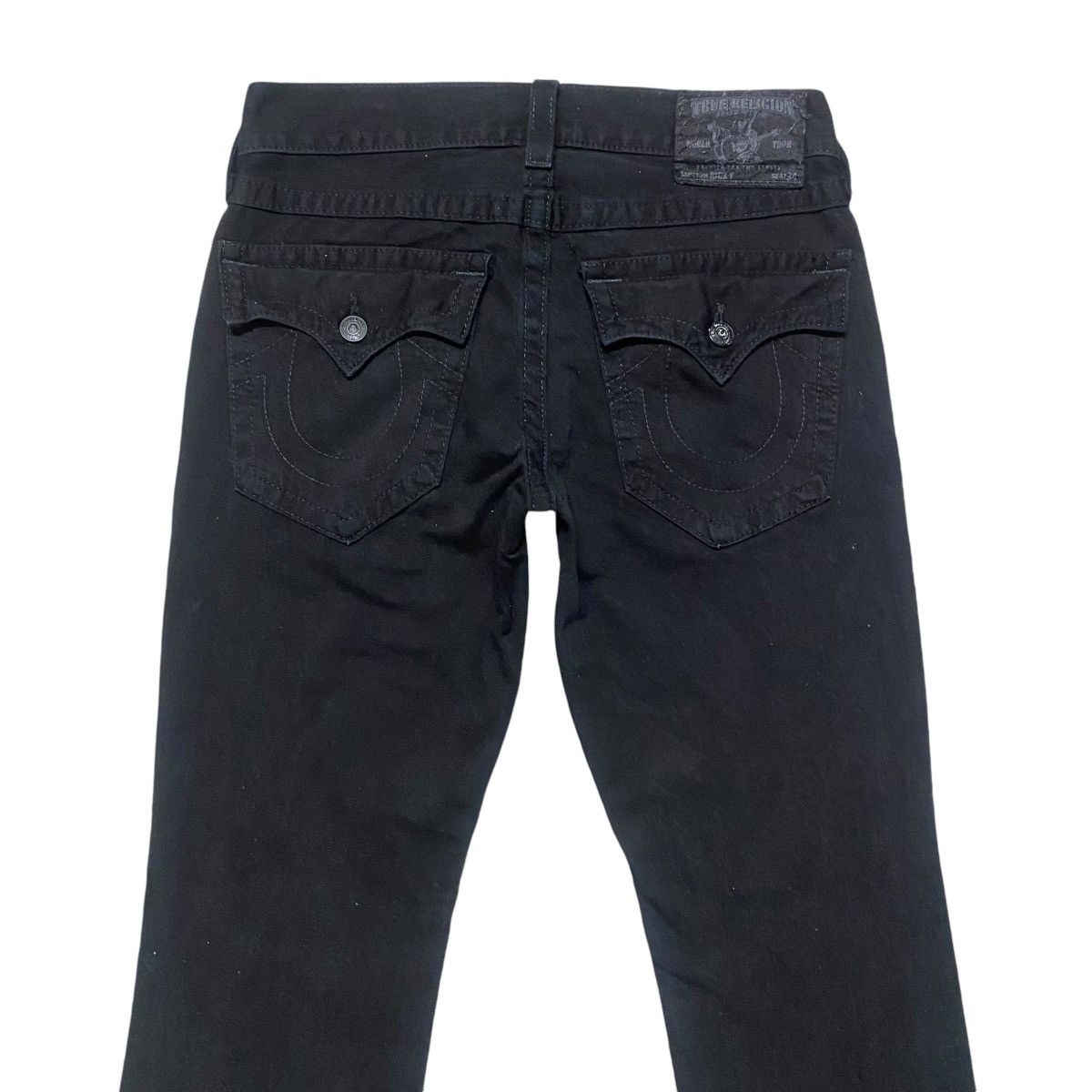 True Religion True Religion Black Denim Jeans Ricky Size US 31 - 10 Thumbnail