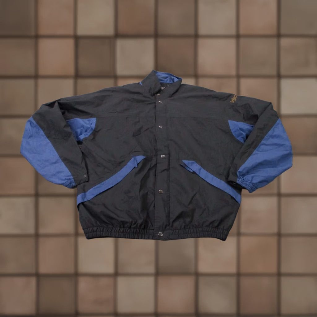 Footjoy Footjoy Golf Jacket Mens L Black Blue Dryjoys Waterproof Performance Rain Vest Size US L / EU 52-54 / 3 - 1 Thumbnail