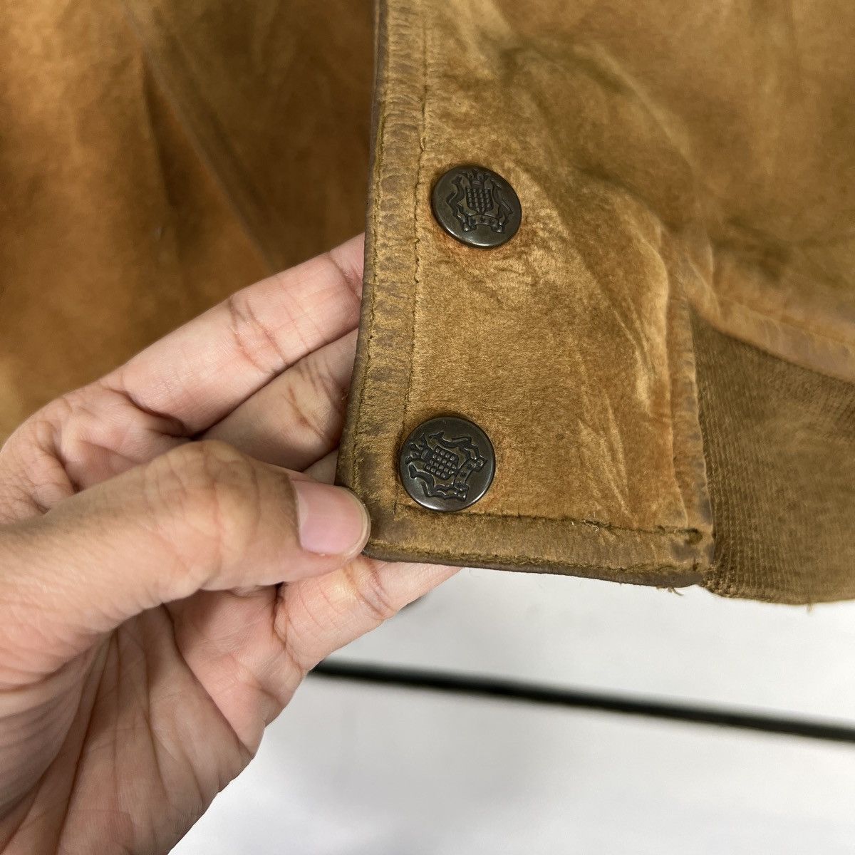Japanese Brand 🔥 VINTAGE RED GRAPE AMBITIOUS VELVET BOMBER JACKET Size US M / EU 48-50 / 2 - 14 Thumbnail