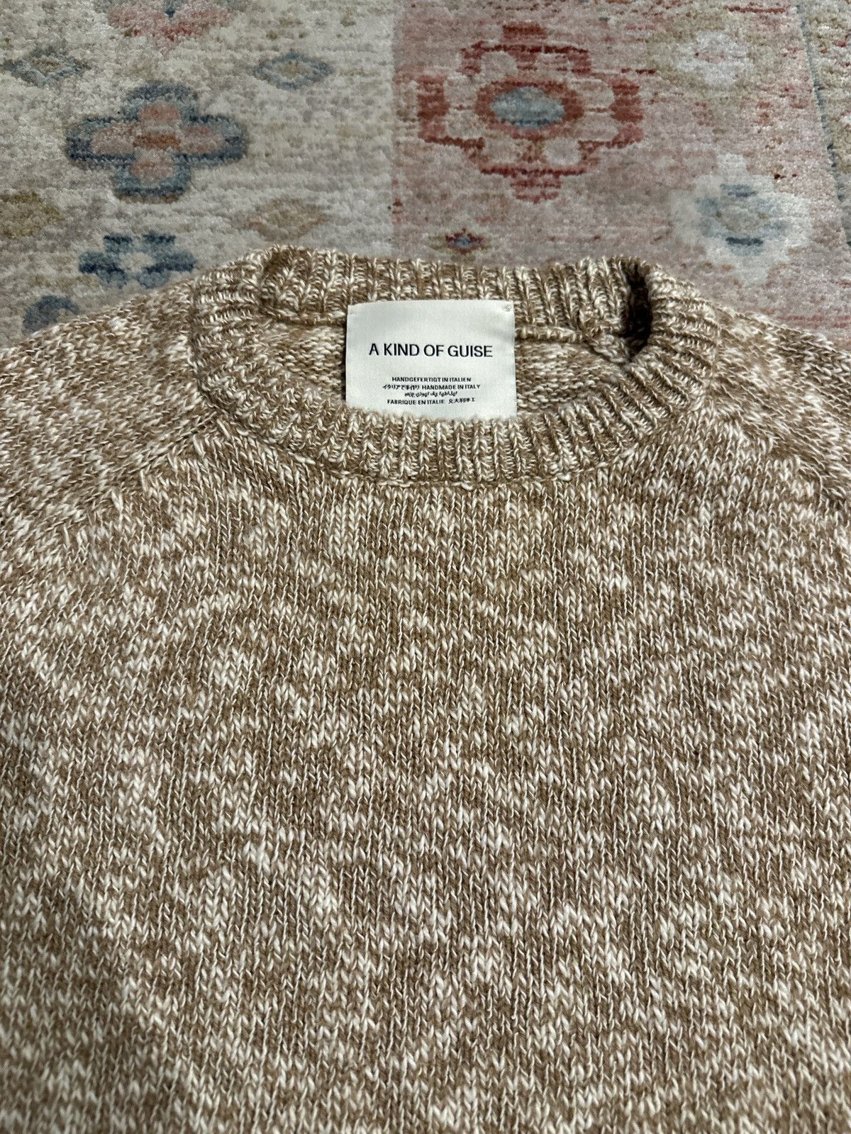 A Kind Of Guise Marbled Crewneck Sweater Cotton/Cashmere Size US M / EU 48-50 / 2 - 4 Thumbnail