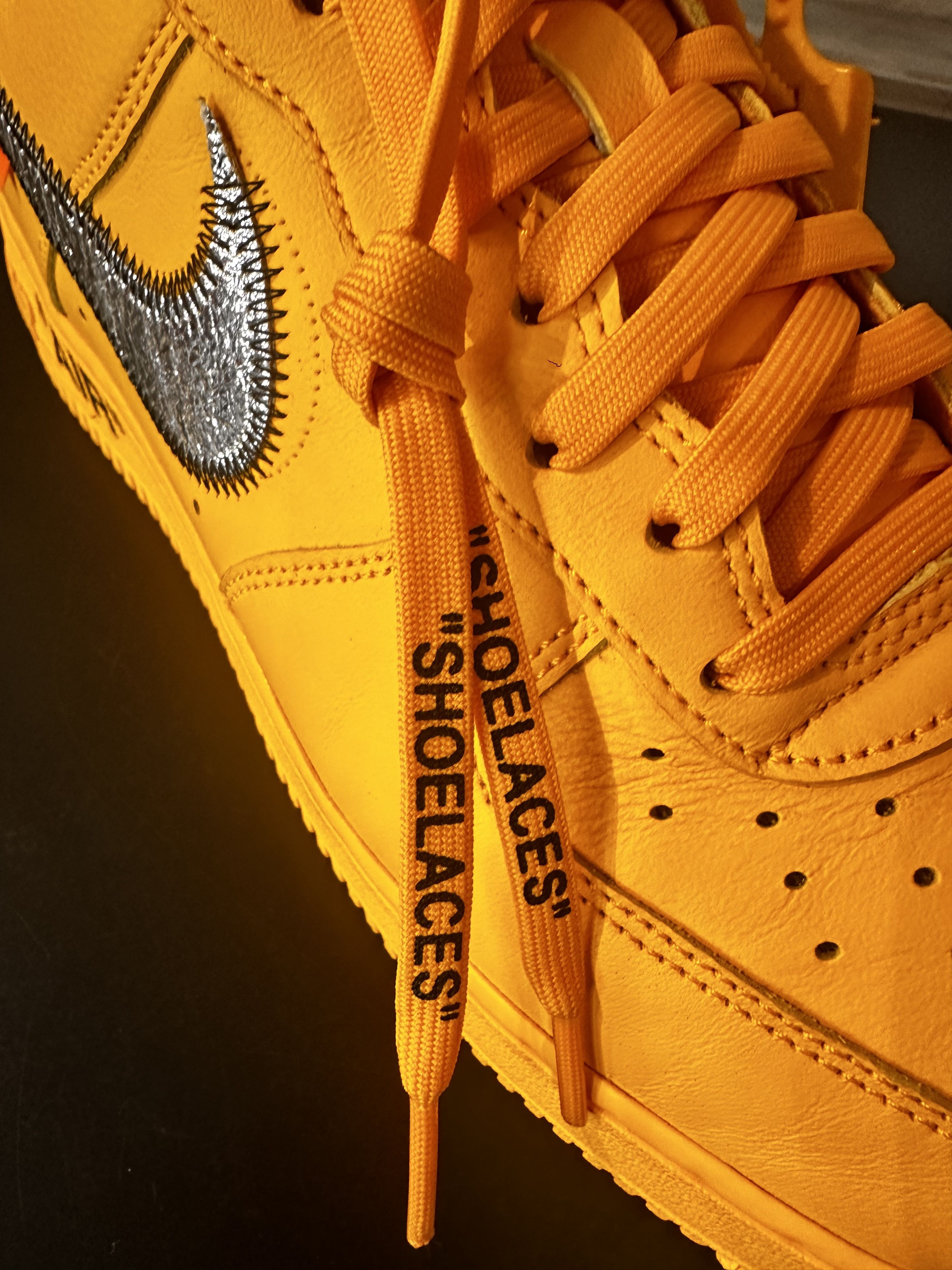 Nike × Off-White Nike X Off-White AF1 CA University Gold Size US 10 / EU 43 - 3 Thumbnail