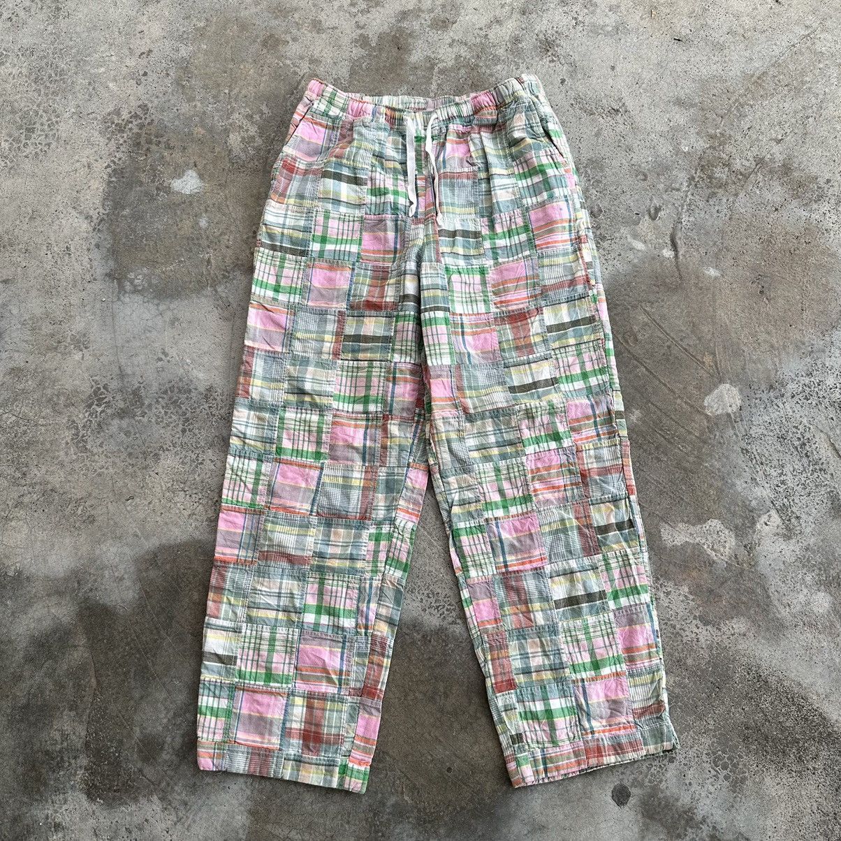 Orvis ORVIS PATCHWORK STYLE SPRING WAIST COTTON PANTS SIZE S Size US 32 / EU 48 - 1 Thumbnail