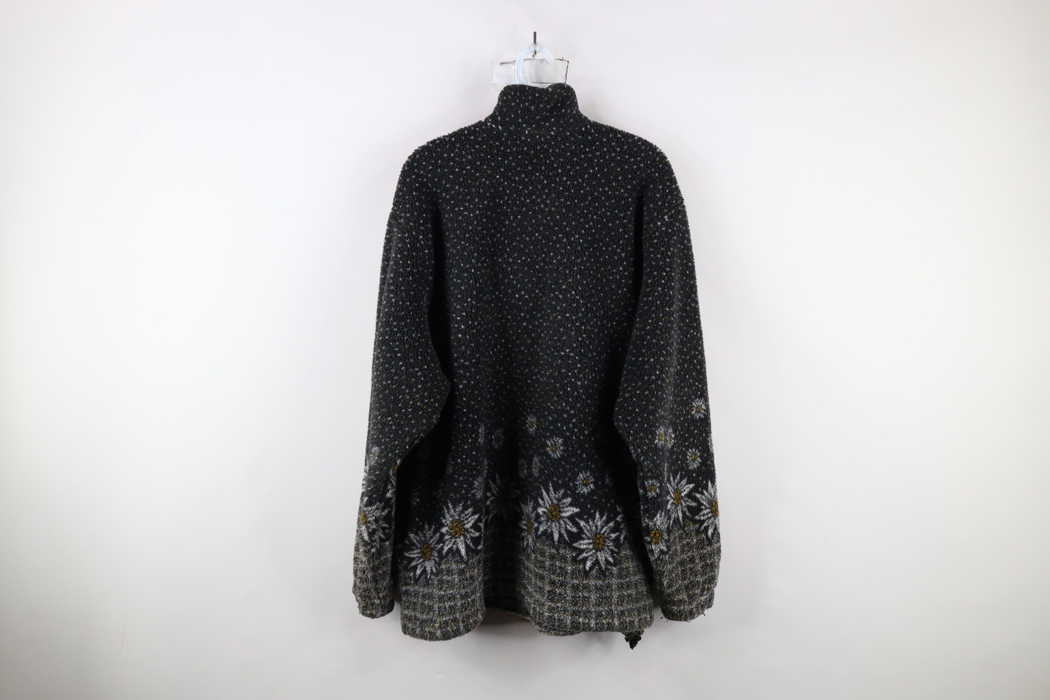 Vintage Vintage 90s Streetwear Fleece Half Zip Pullover Sweater Size US M / EU 48-50 / 2 - 11 Thumbnail