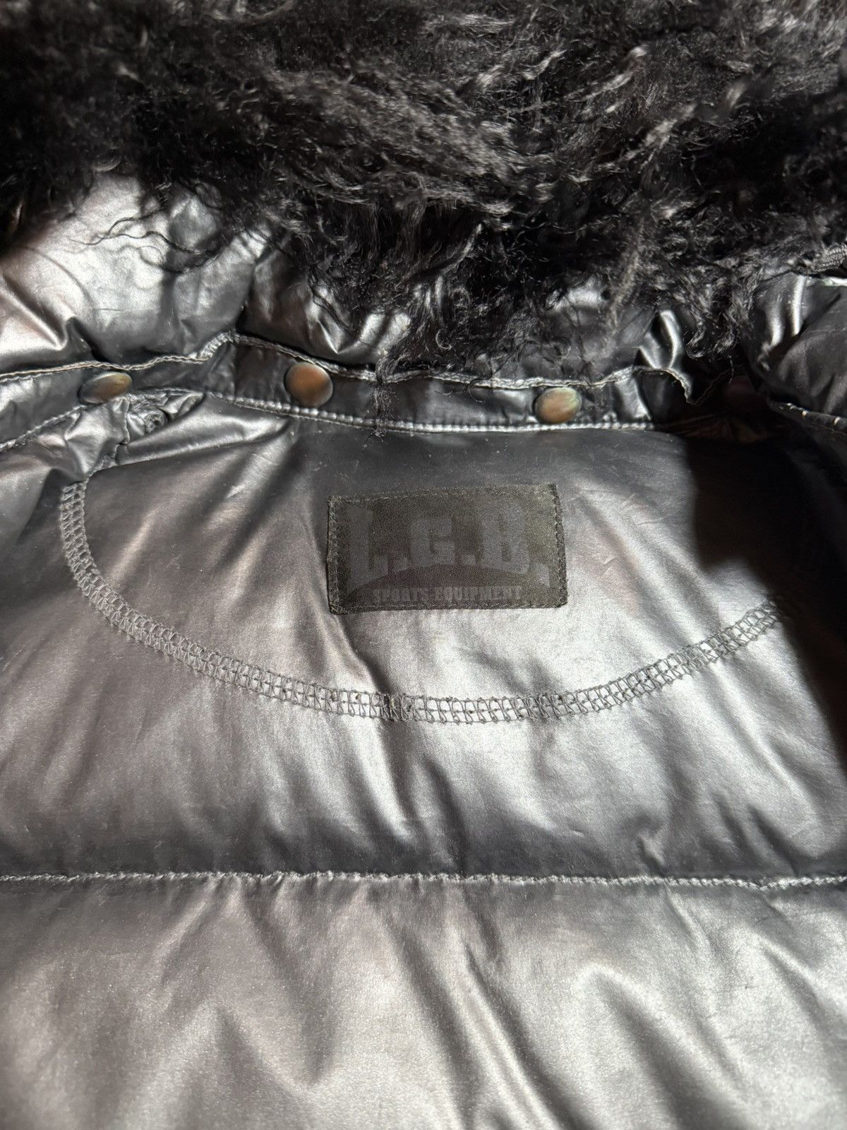 Le Grande Bleu (L.G.B.) L.G.B Reversible Pilot Puffer with fur Size US S / EU 44-46 / 1 - 8 Thumbnail