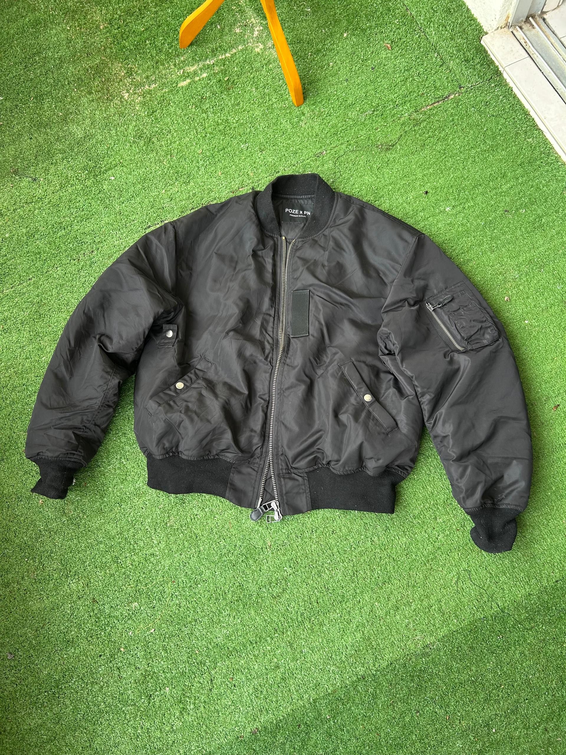 Vintage Alpha Industries Inspired Poze x PN Bomber jacket Size US L / EU 52-54 / 3 - 3 Thumbnail