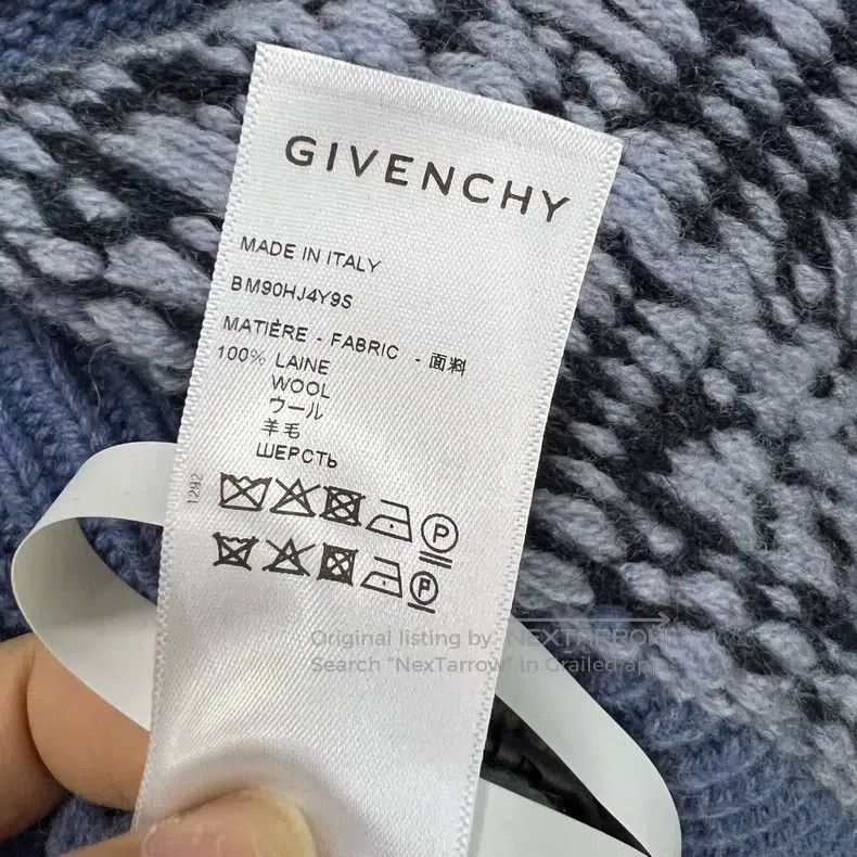 Givenchy Givenchy Chito Joint Edition Color-Block Crewneck Sweatshi Size US S / EU 44-46 / 1 - 4 Thumbnail