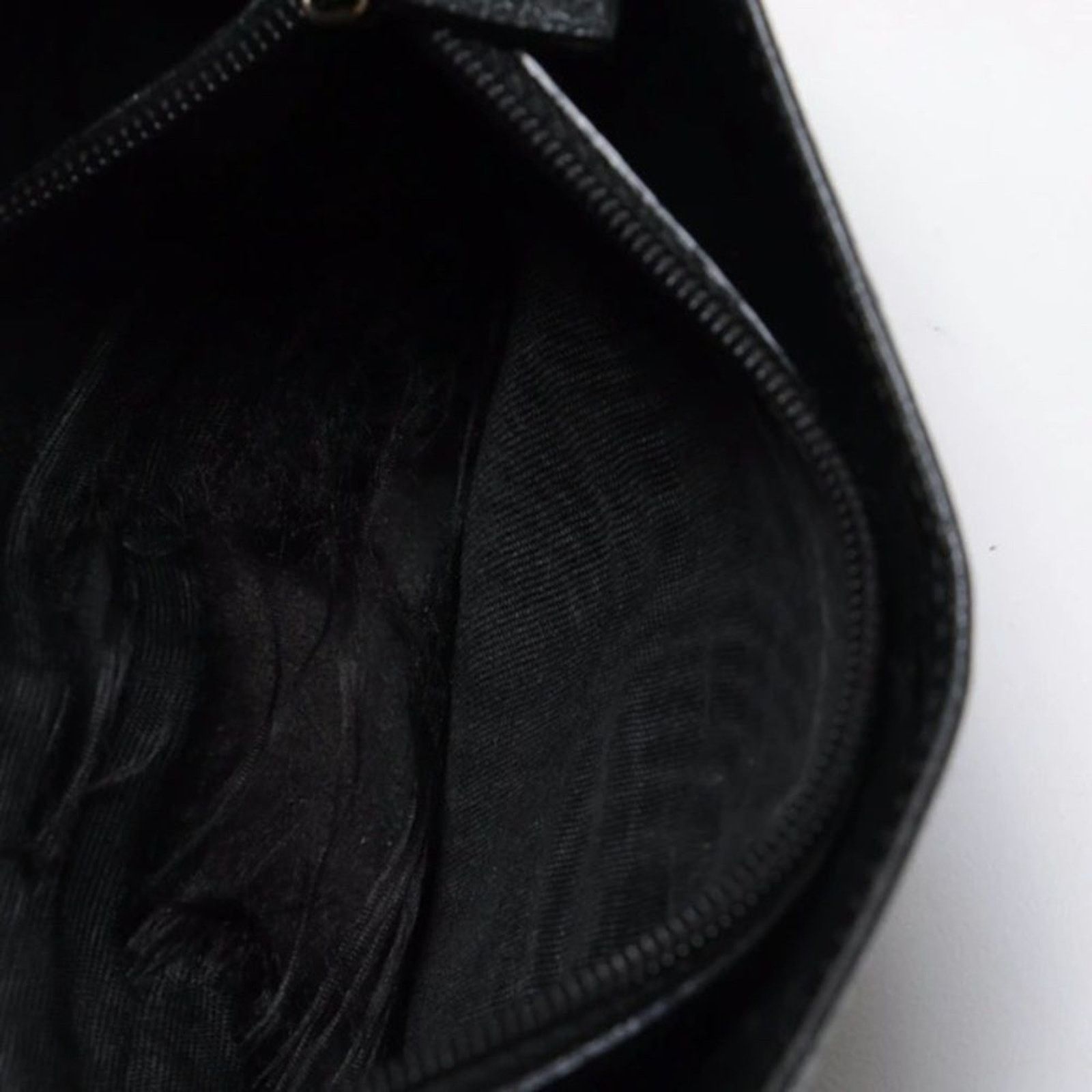 Gucci GUCCI Women's Vintage Black Canvas Horsebit Monogram Wallet Size ONE SIZE - 5 Thumbnail