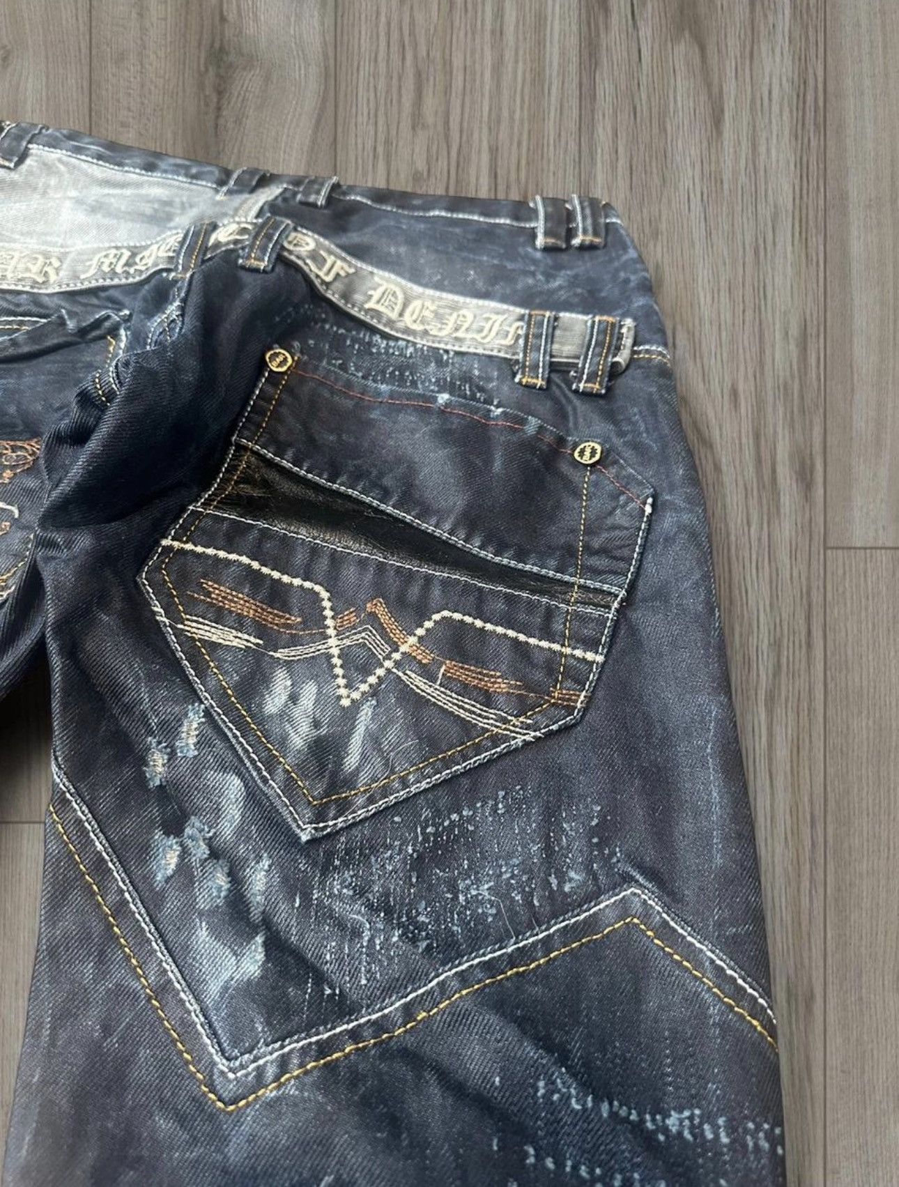 Other BAR MAGIC OF DENIM LIMITED EDITION DISTRESSED EMBROIDERED Size US 30 / EU 46 - 4 Thumbnail