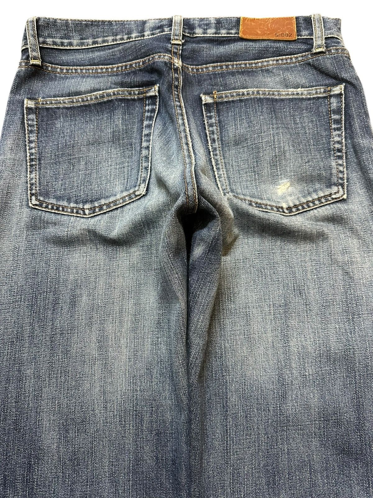 Uniqlo Vintage Japanese Uniqlo Faded Wash Distress Style Jeans Size US 30 / EU 46 - 5 Thumbnail