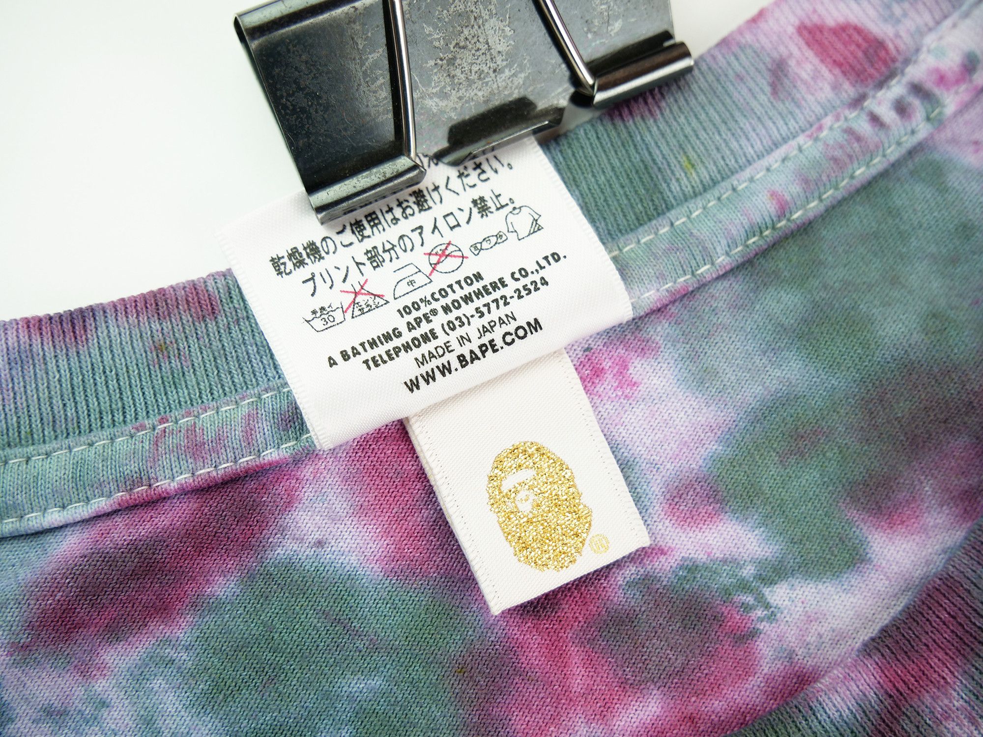 Bape Bape X Pusha T 10th year NYC color dye longsleeve Size US S / EU 44-46 / 1 - 4 Thumbnail