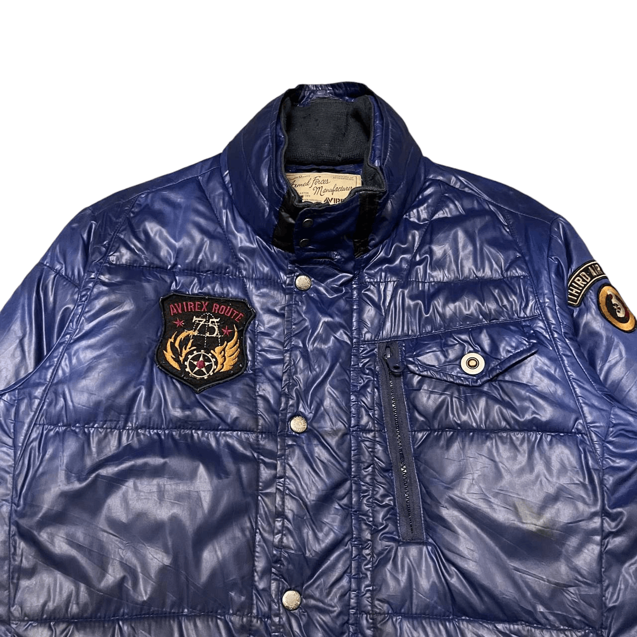 Avirex Vintage Avirex Aero Service Puffer Jacket Size US L / EU 52-54 / 3 - 6 Thumbnail