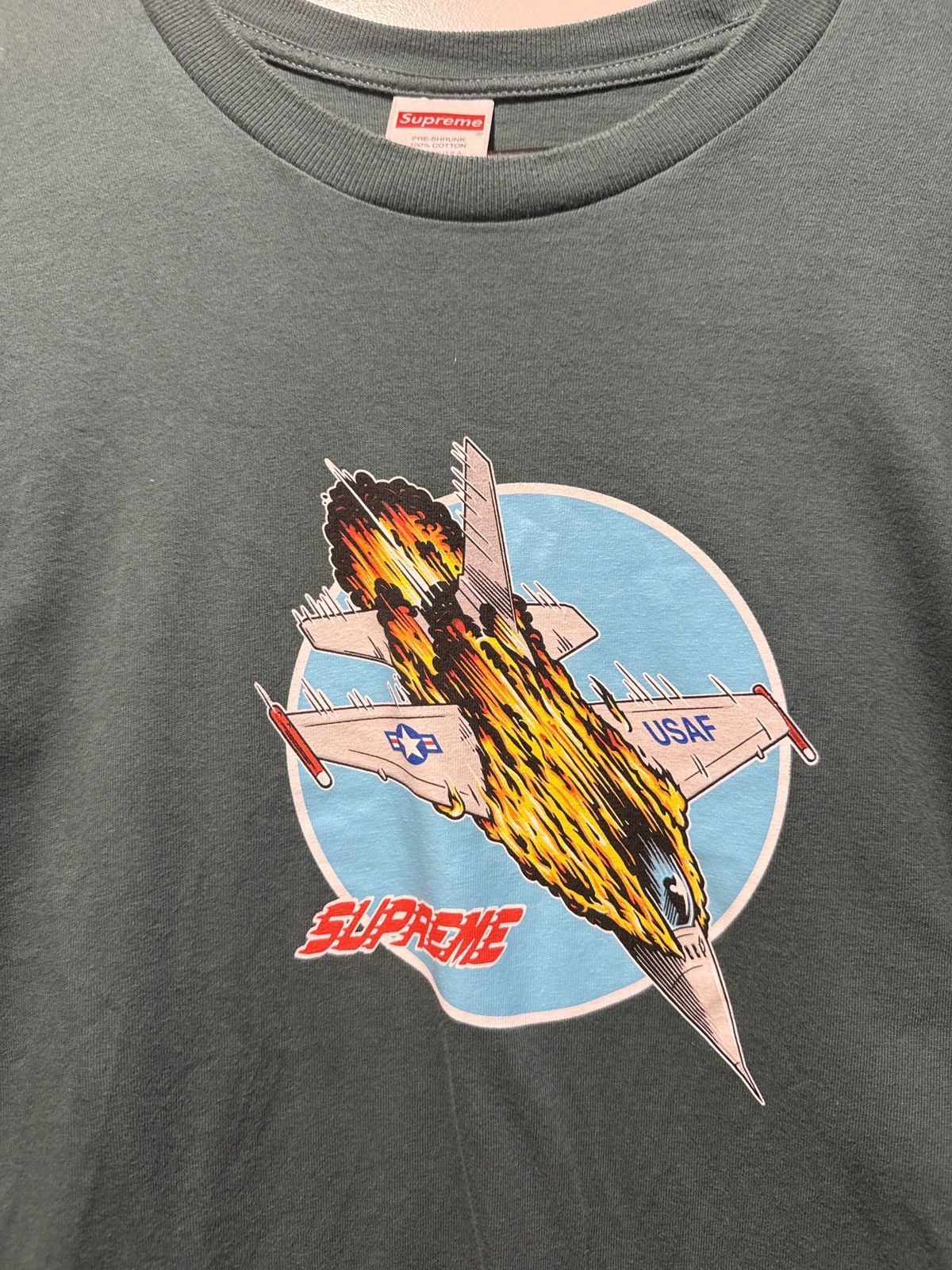 Supreme SUPREME Fighter Jet Tee Size US L / EU 52-54 / 3 - 2 Thumbnail